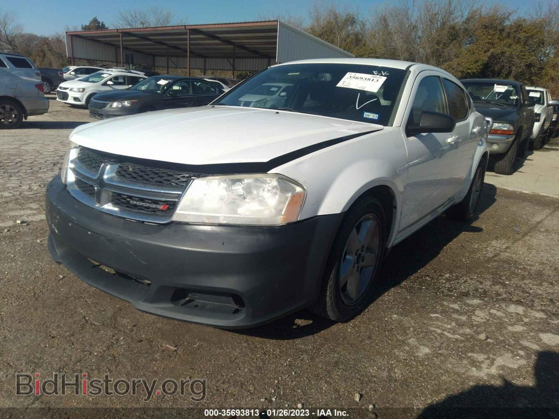 2013 DODGE AVENGER - VIN: 1C3CDZAB9DN576320 - Фото 2