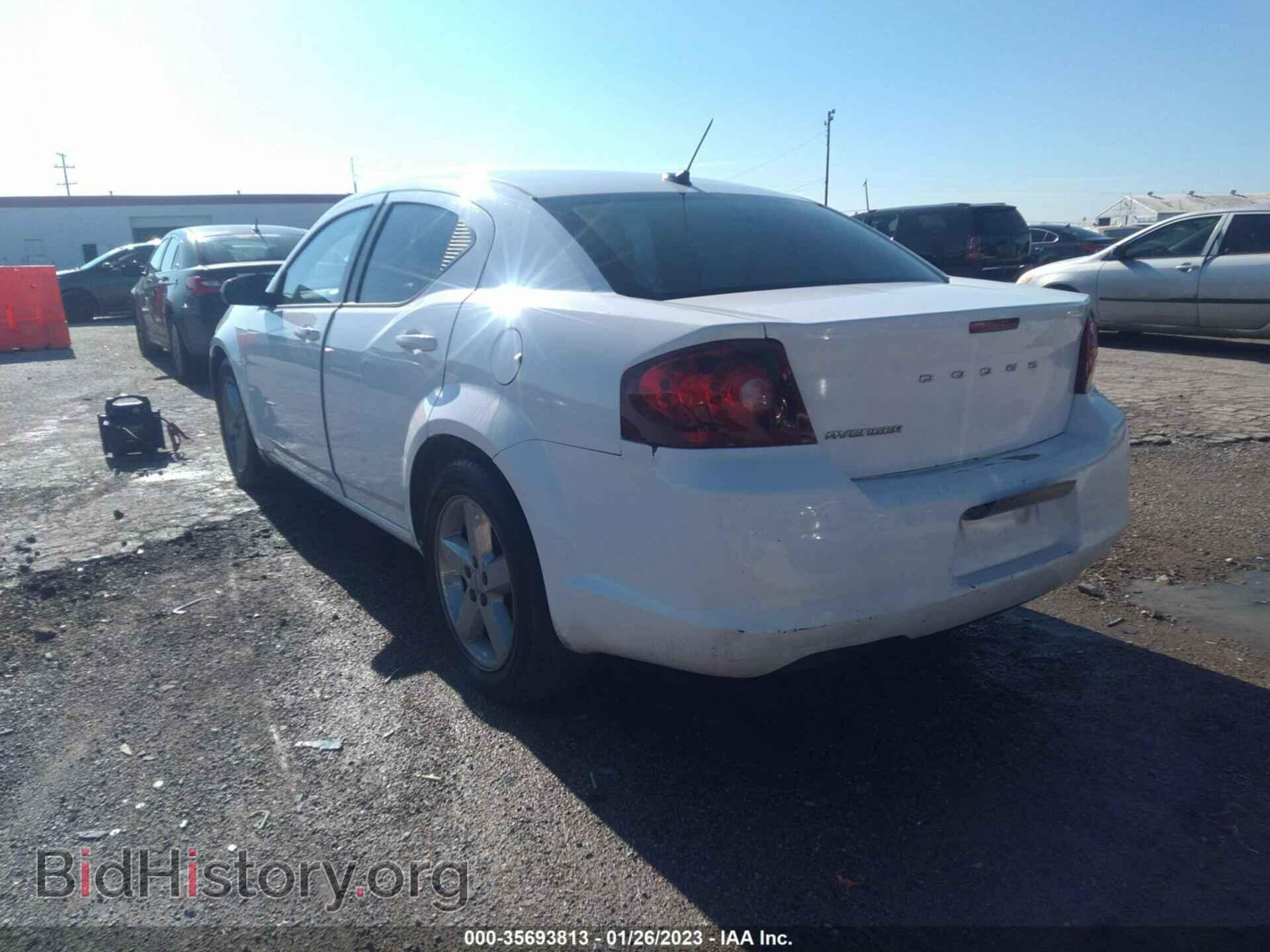 2013 DODGE AVENGER - VIN: 1C3CDZAB9DN576320 - Фото 3
