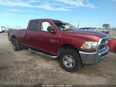 2013 RAM 2500 Tradesman, красный — VIN 3C6UR5HL8DG549070, IAAI