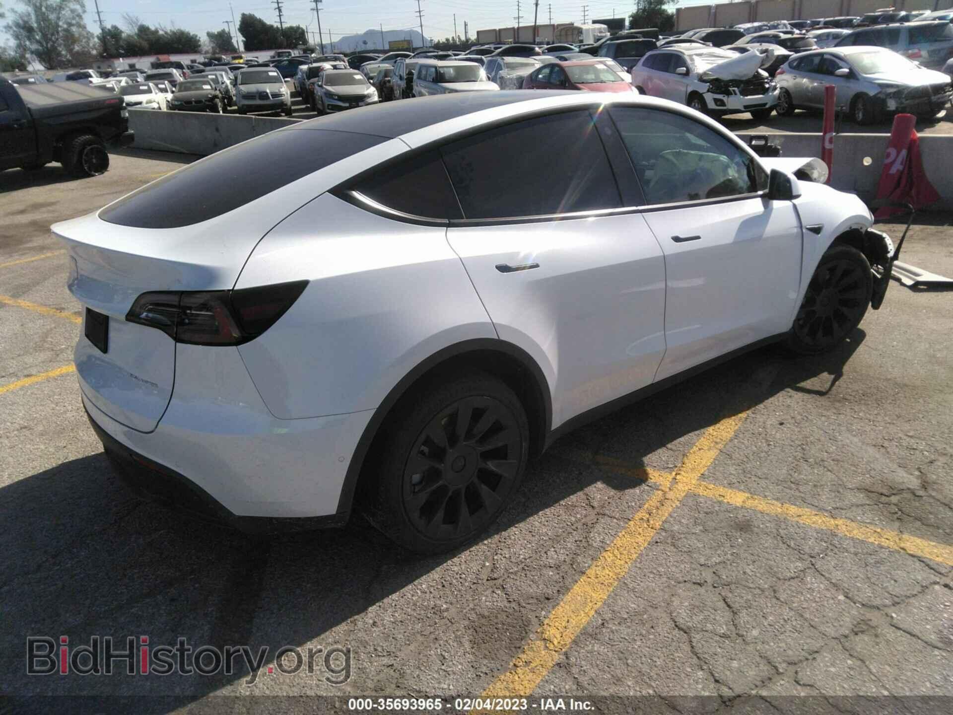 2021 TESLA MODEL Y - VIN: 5YJYGDEEXMF231229 - Photo 4