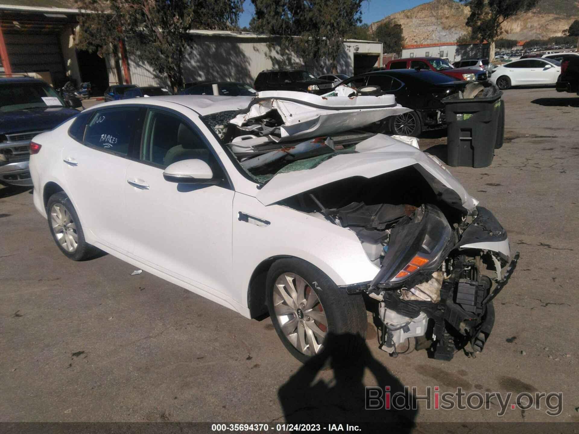 Photo 5XXGT4L39GG006357 - KIA OPTIMA 2016