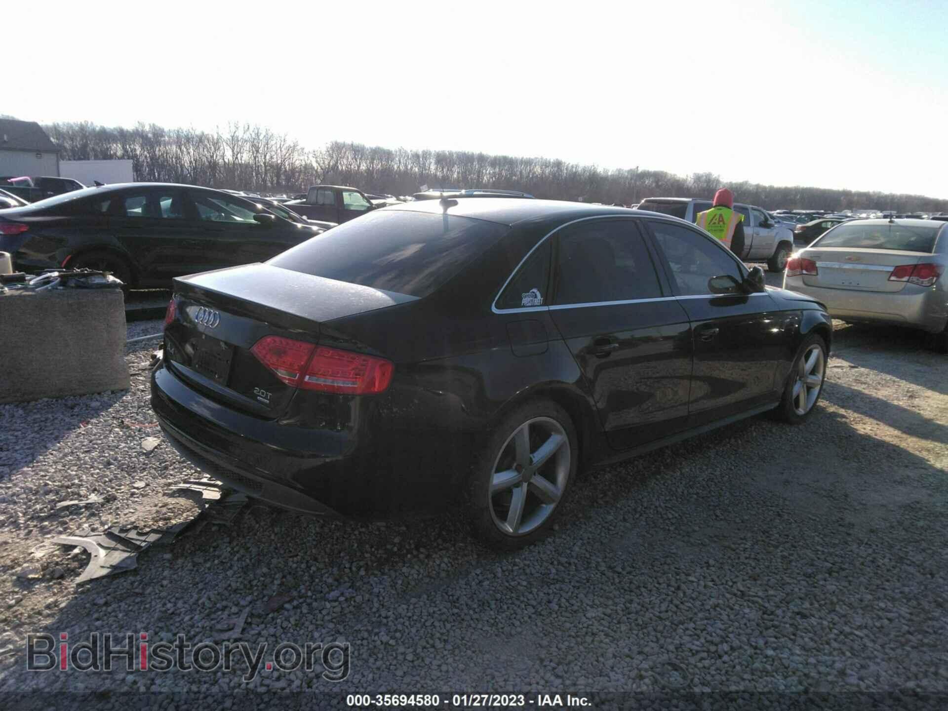 2012 AUDI A4 - VIN: WAUFFAFL7CA003960 - Фото 4