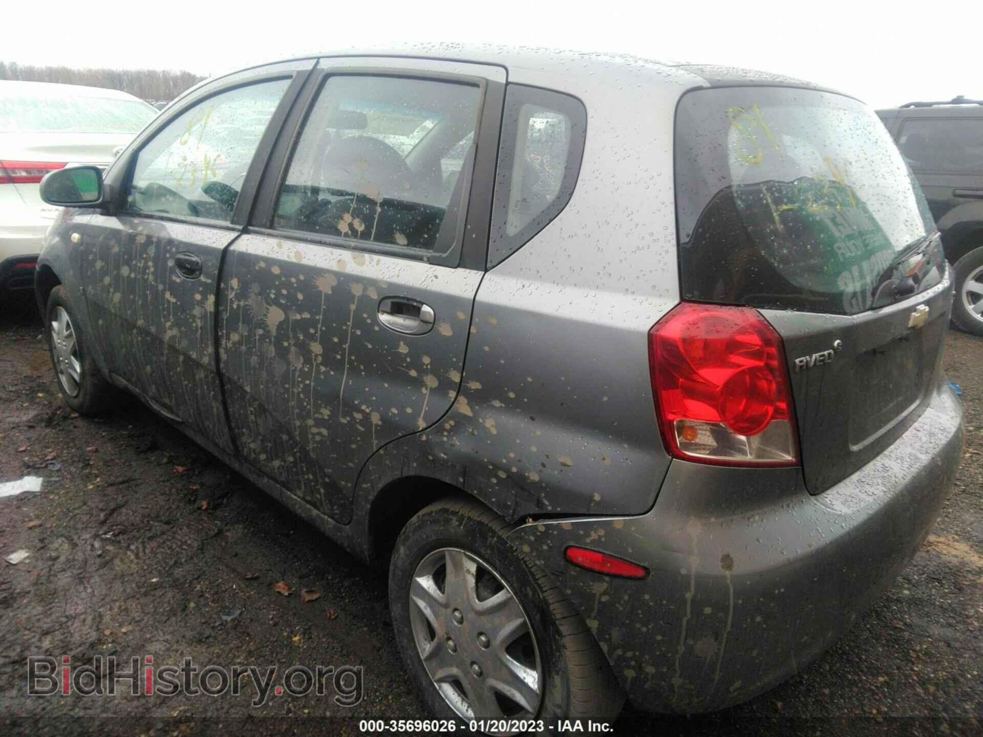 2007 CHEVROLET AVEO - VIN: KL1TD66667B692044 - Фото 3