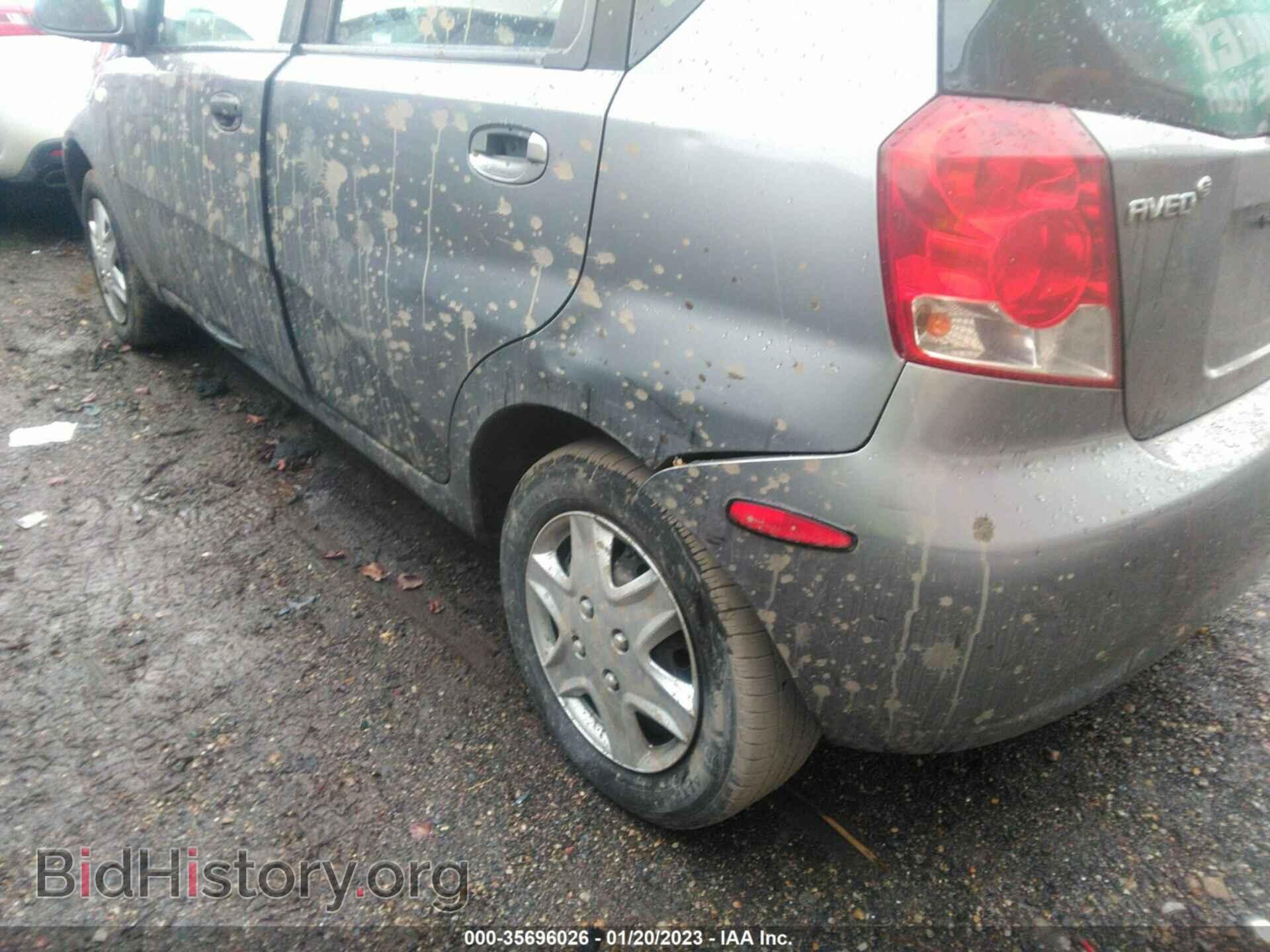 2007 CHEVROLET AVEO - VIN: KL1TD66667B692044 - Фото 6