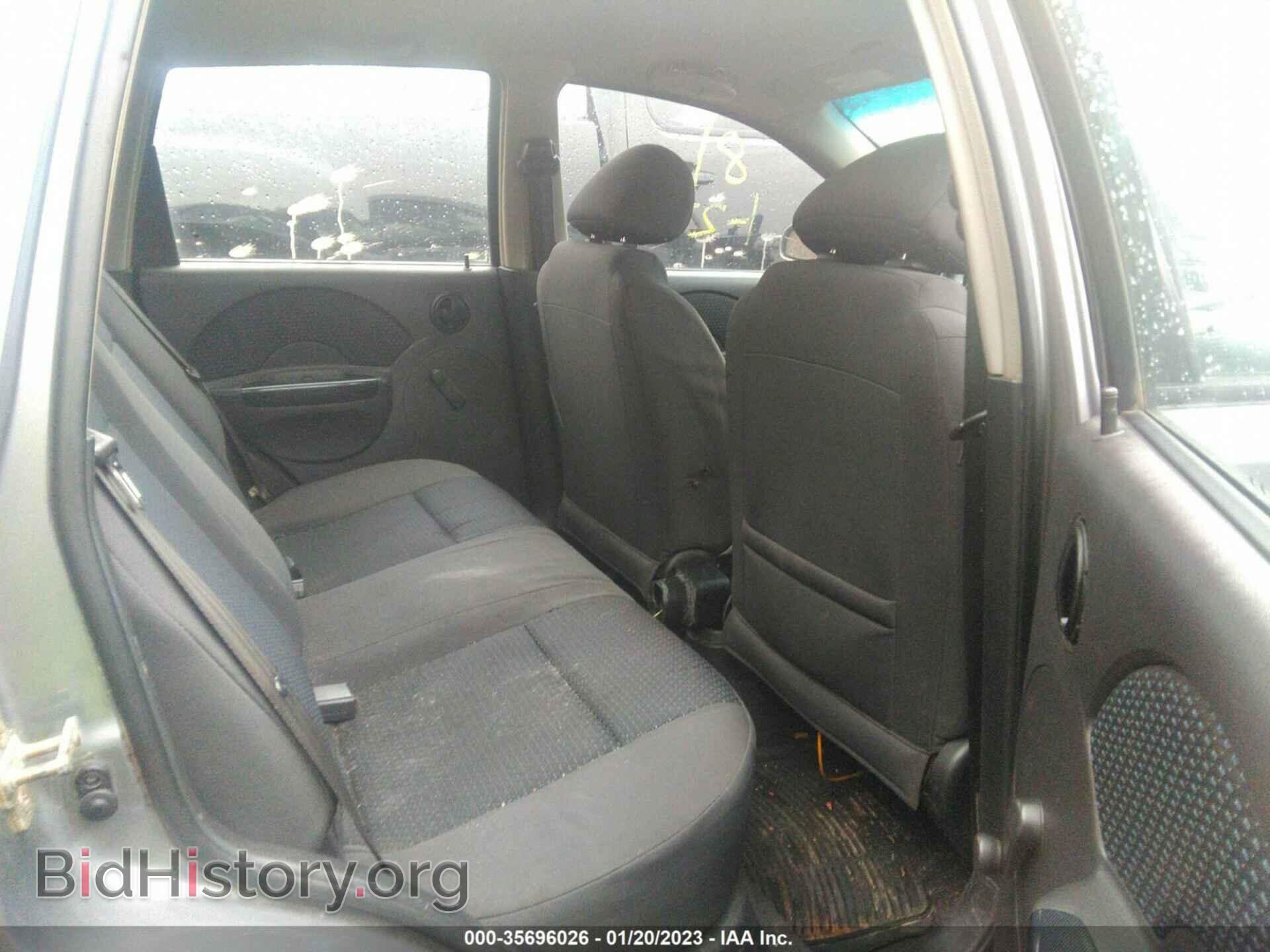 2007 CHEVROLET AVEO - VIN: KL1TD66667B692044 - Фото 8