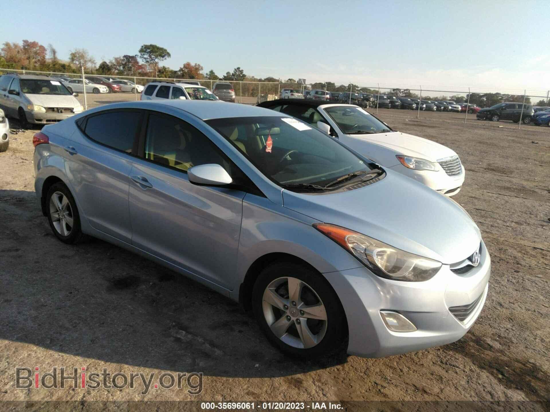 Photo KMHDH4AE5CU274640 - HYUNDAI ELANTRA 2012