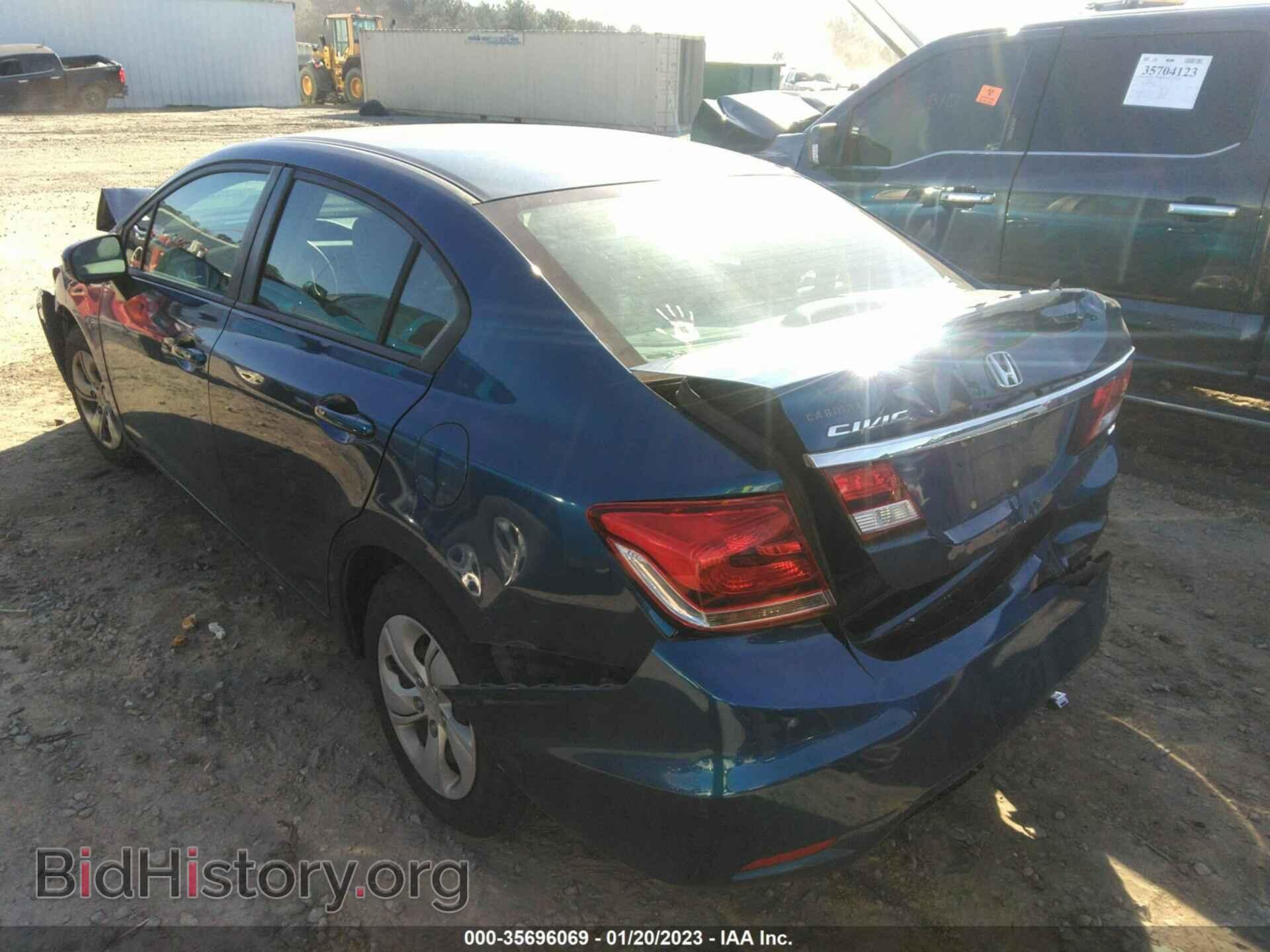 2014 HONDA CIVIC SEDAN - VIN: 19XFB2F59EE225325 - Фото 3