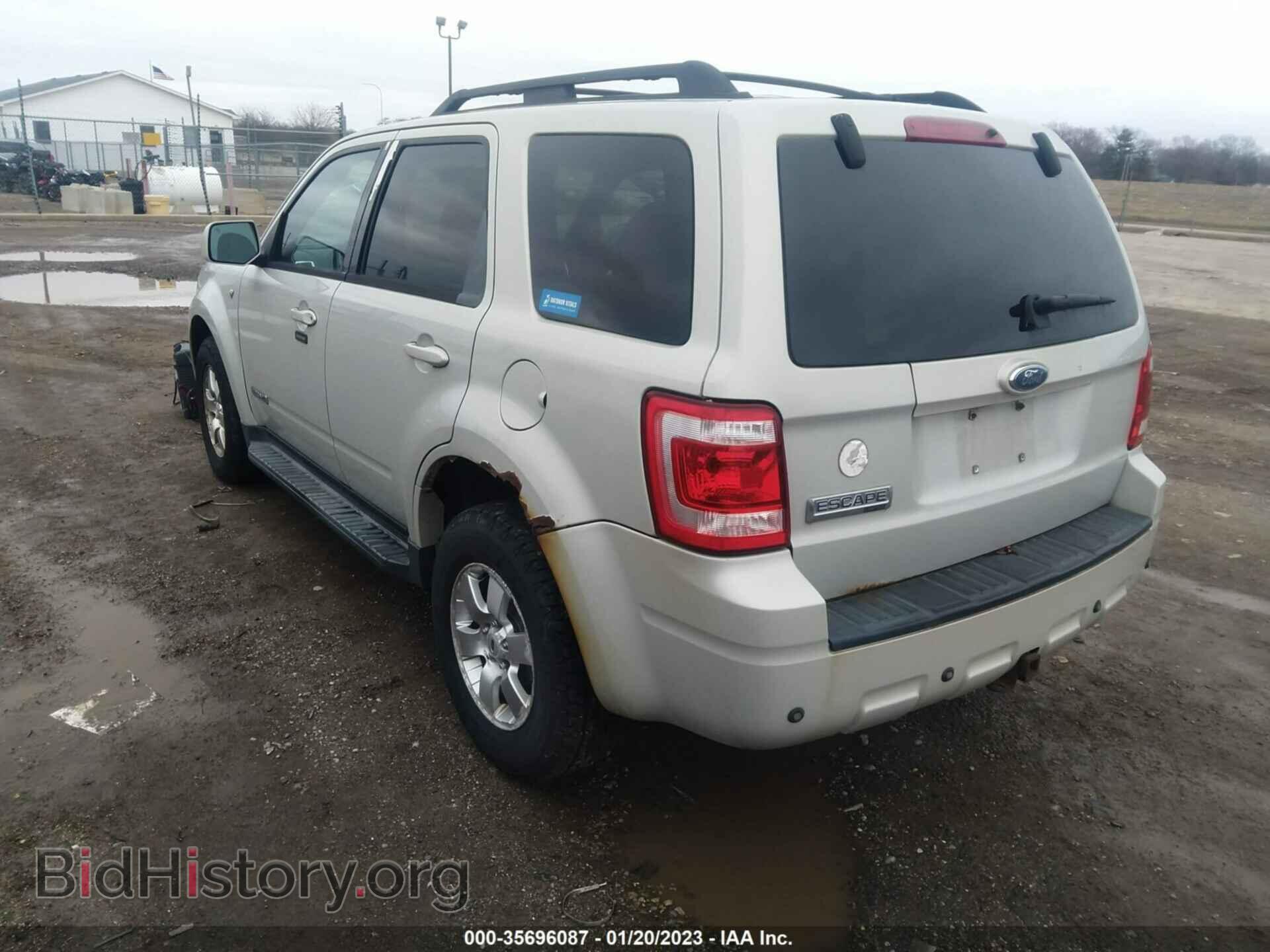 2008 FORD ESCAPE - VIN: 1FMCU04198KA05827 - Фото 3