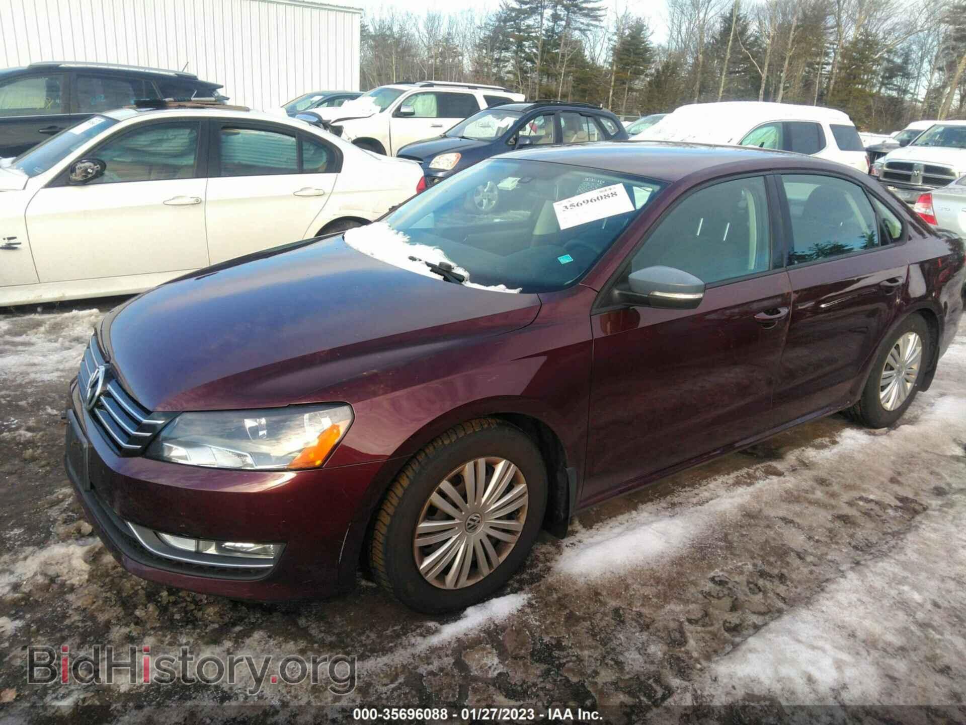2014 VOLKSWAGEN PASSAT - VIN: 1VWAP7A38EC030769 - Фото 2
