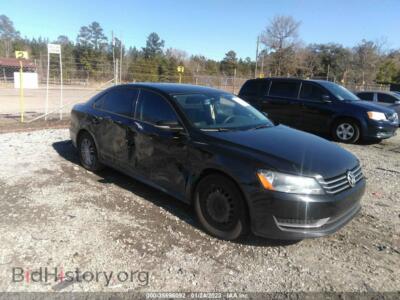 2015 Volkswagen PASSAT 1.8T S, black — VIN 1VWAS7A38FC067837, IAAI