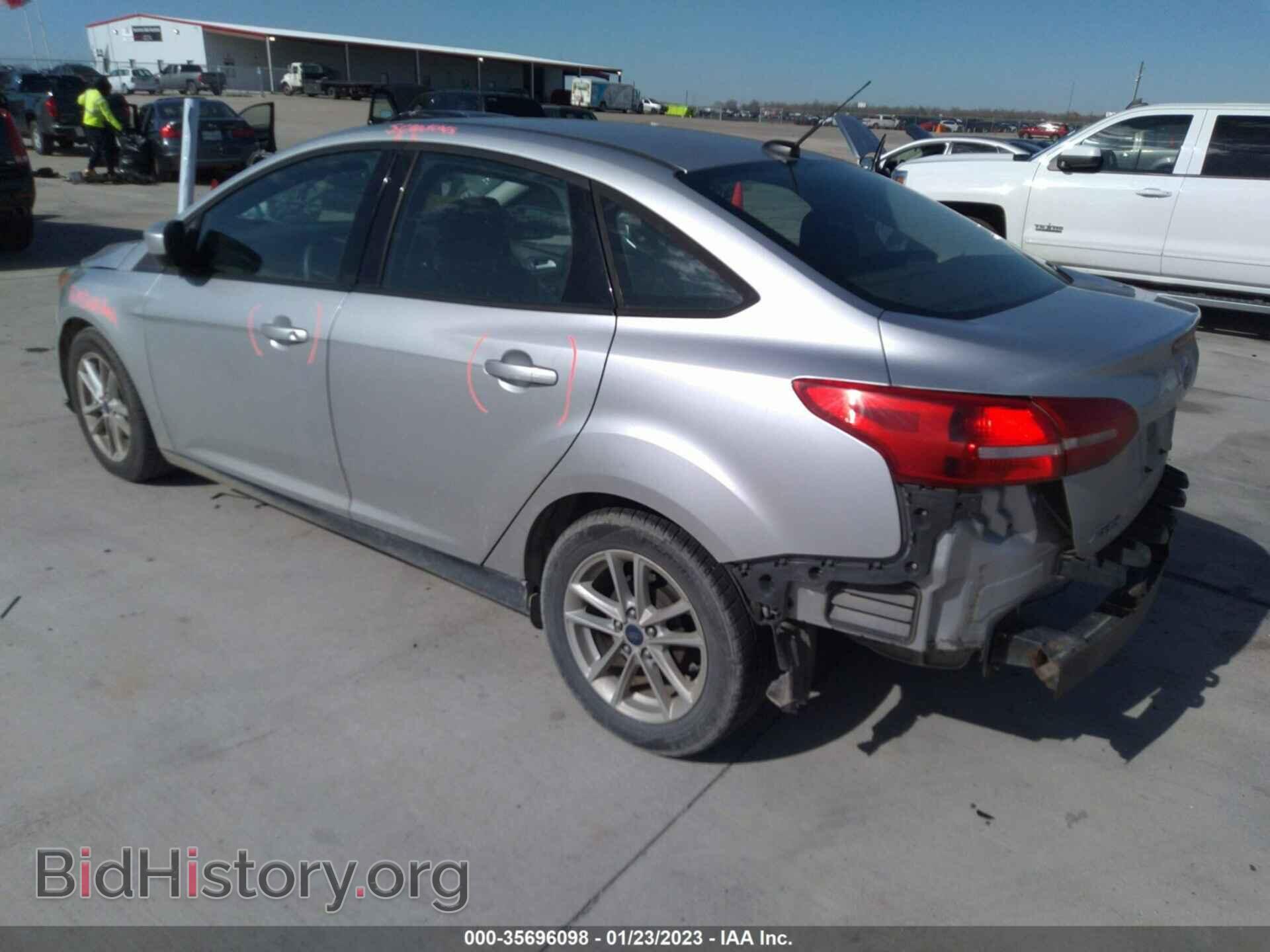 2018 FORD FOCUS - VIN: 1FADP3F2XJL236958 - Фото 3