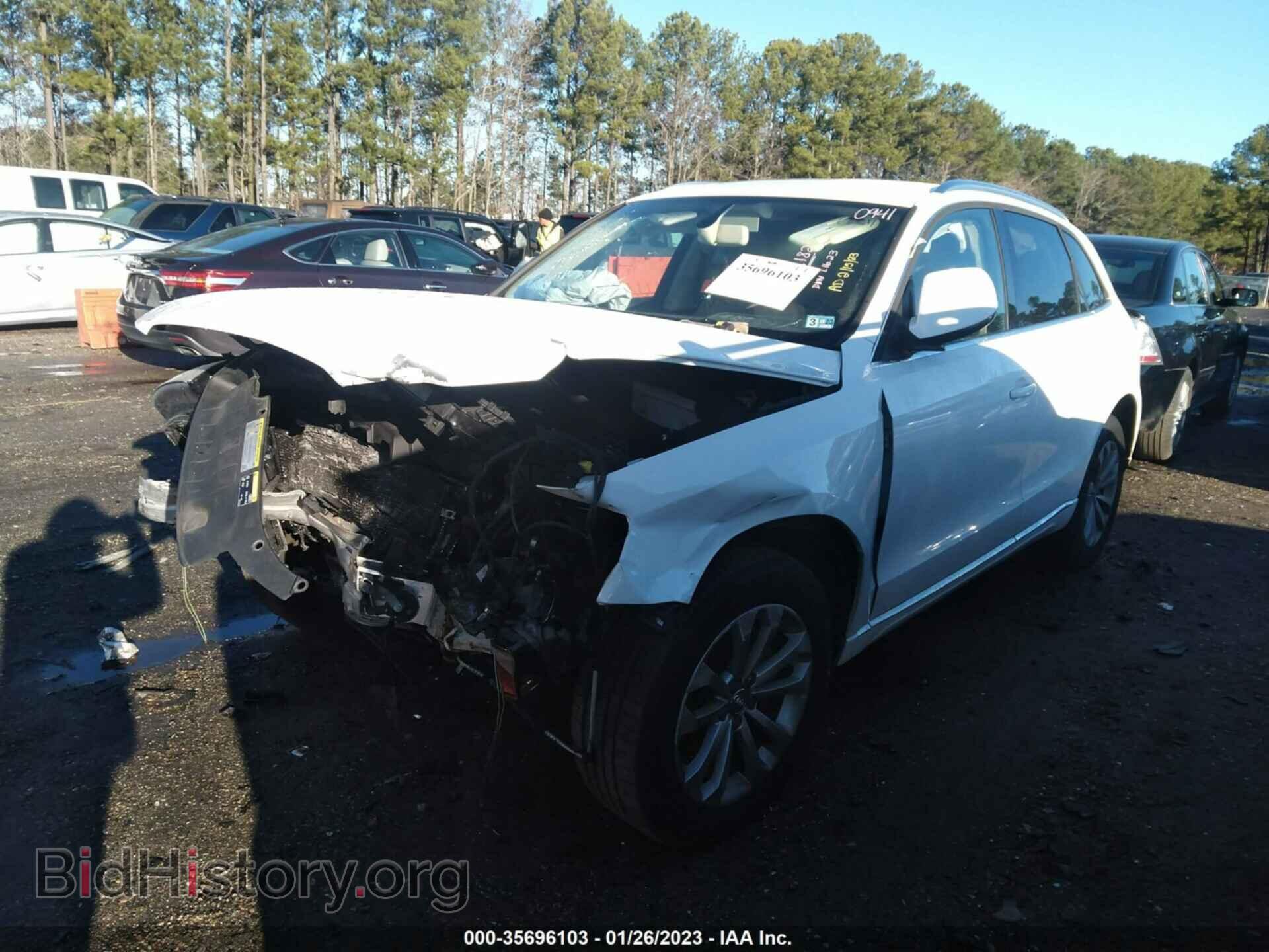 2014 AUDI Q5 - VIN: WA1CFAFP5EA060941 - Фото 2