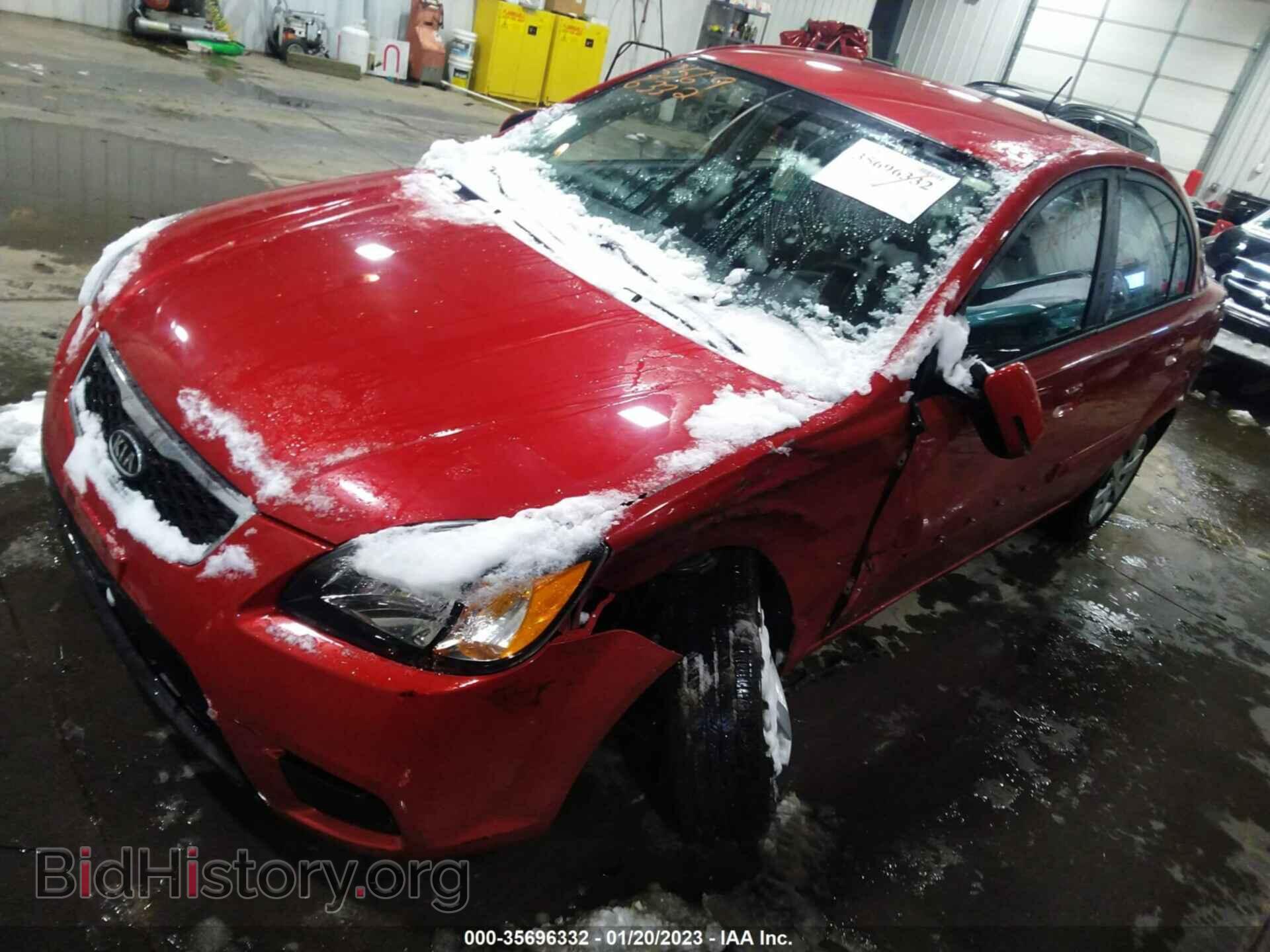 2011 KIA RIO - VIN: KNADH4A3XB6868711 - Фото 2