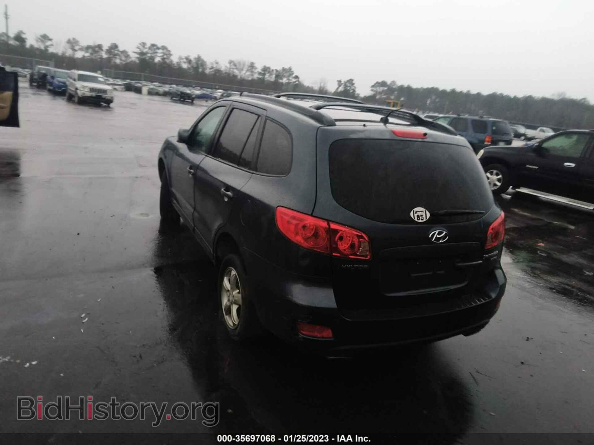 2007 HYUNDAI SANTA FE - VIN: 5NMSG73D27H005237 - Фото 3