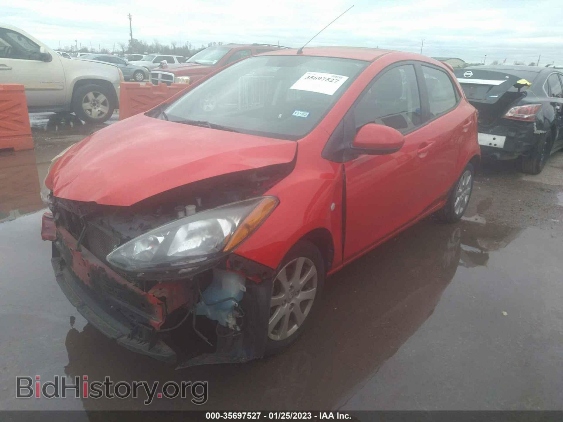 2012 MAZDA MAZDA2 - VIN: JM1DE1LZ0C0144221 - Фото 2