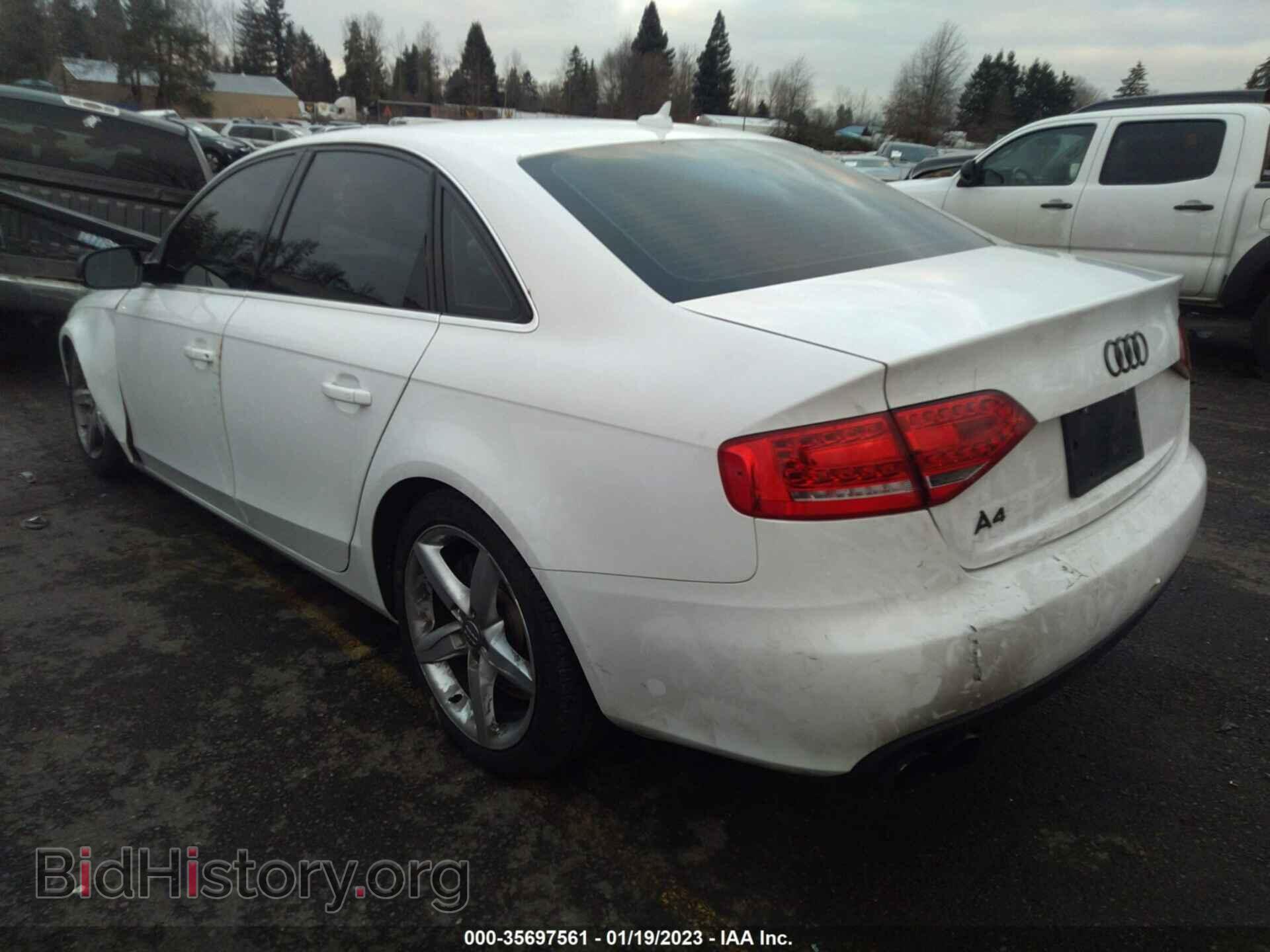 2012 AUDI A4 - VIN: WAUBFAFL5CN005097 - Фото 3