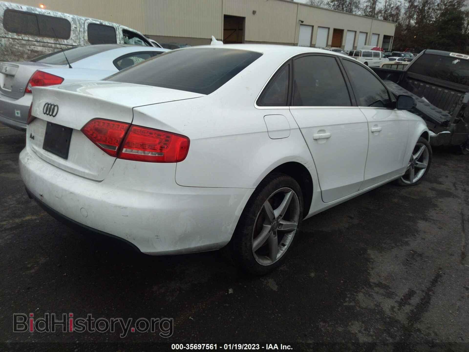 2012 AUDI A4 - VIN: WAUBFAFL5CN005097 - Фото 4