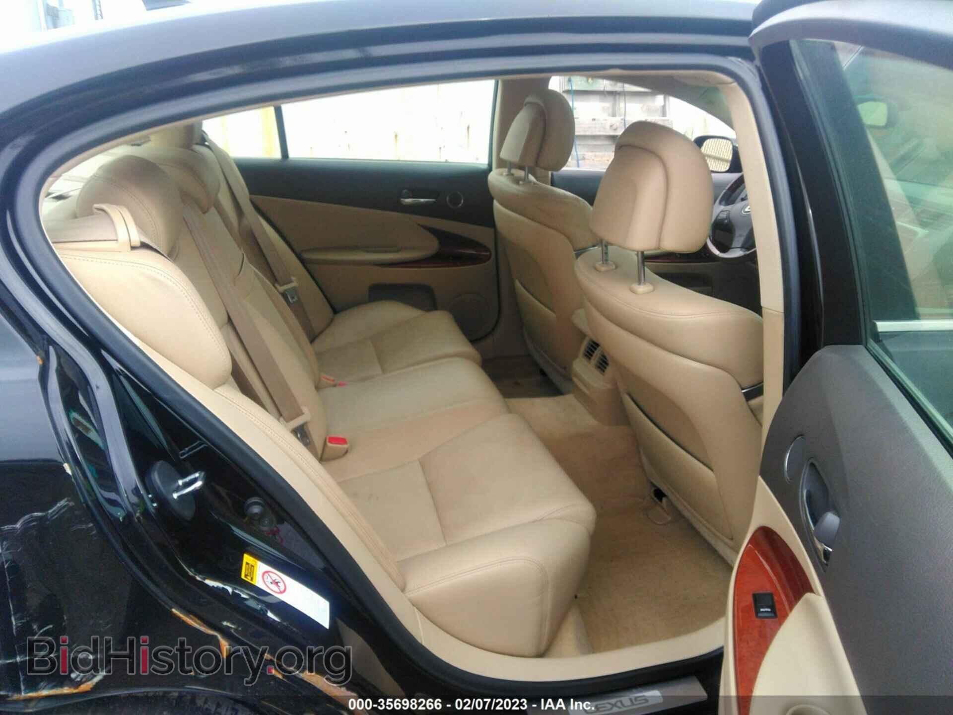 2008 LEXUS GS 350 - VIN: JTHCE96S080021291 - Фото 8