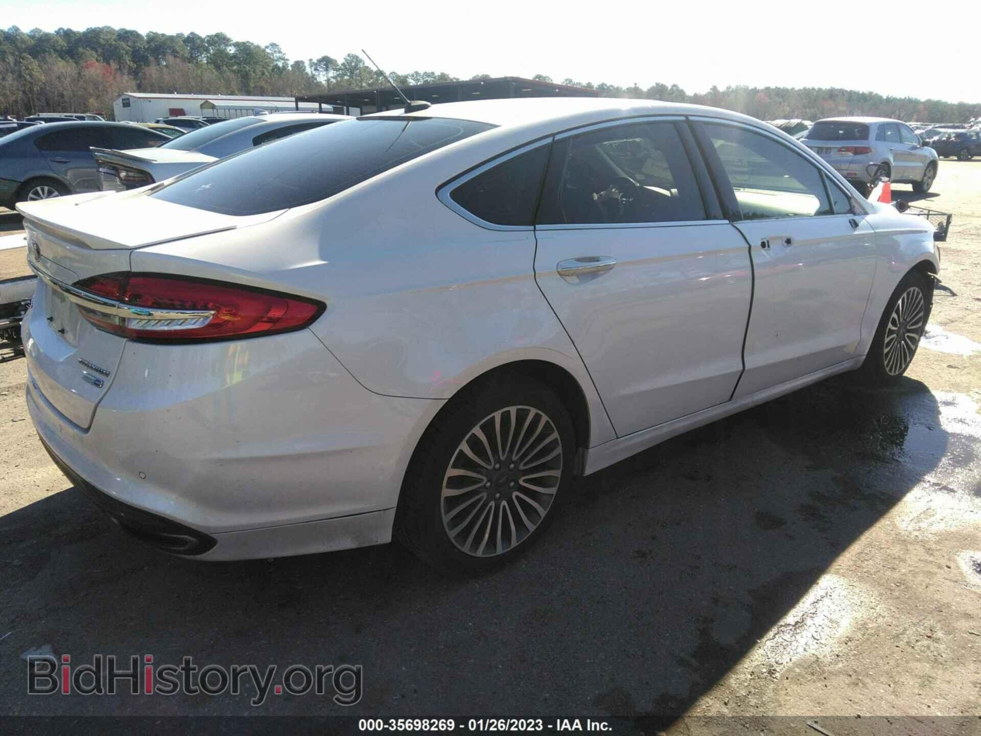 2018 FORD FUSION - VIN: 3FA6P0D96JR154881 - Фото 4