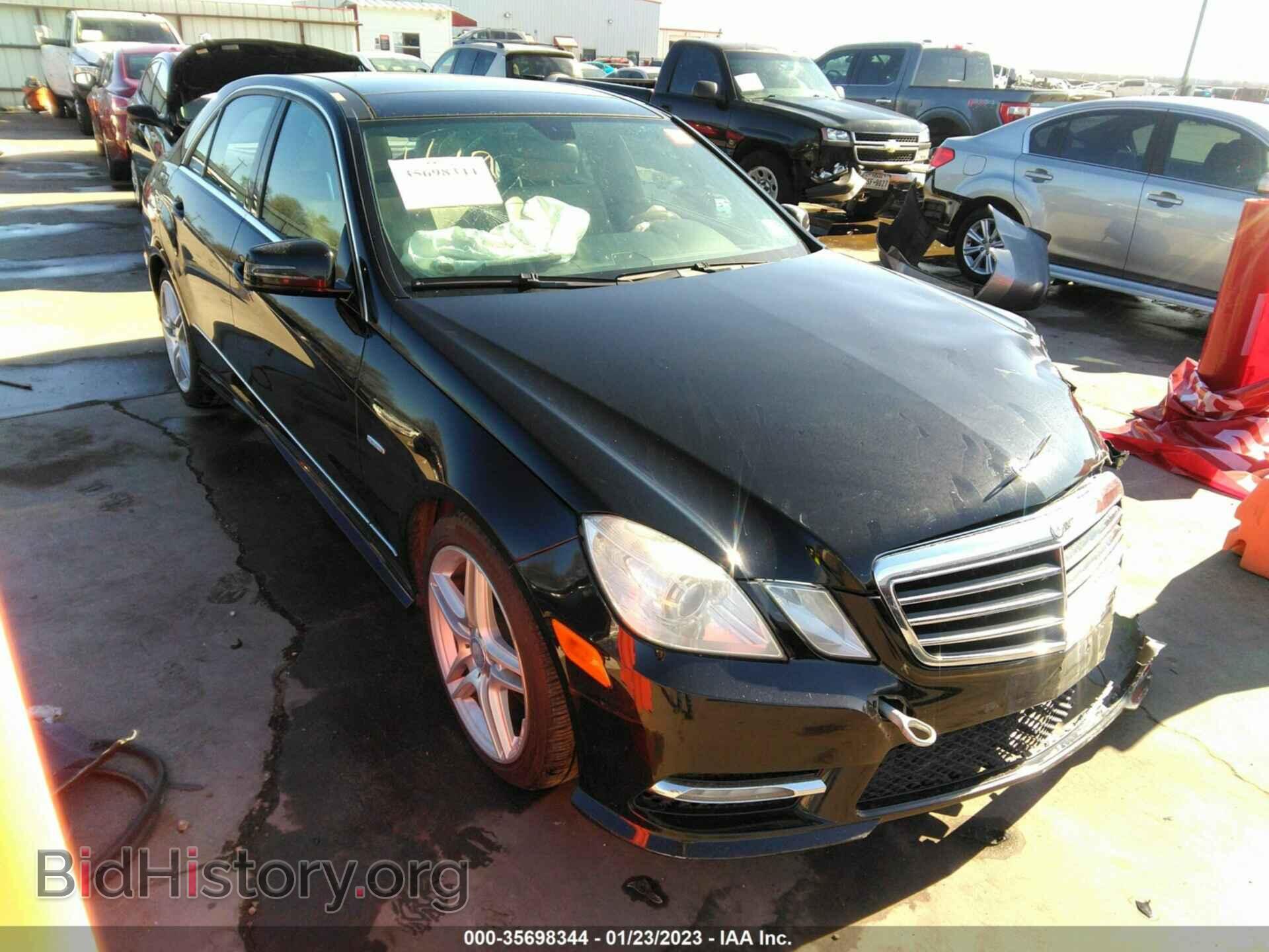 Фотография WDDHF5KBXCA569214 - MERCEDES-BENZ E-CLASS 2012