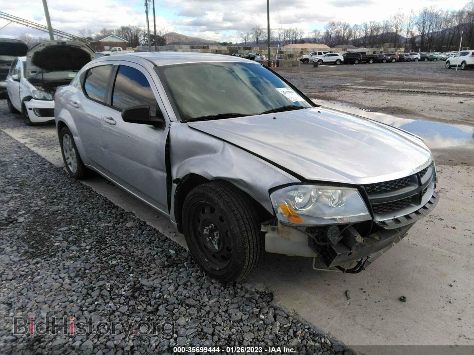 Photo 1C3CDZAB4CN220243 - DODGE AVENGER 2012