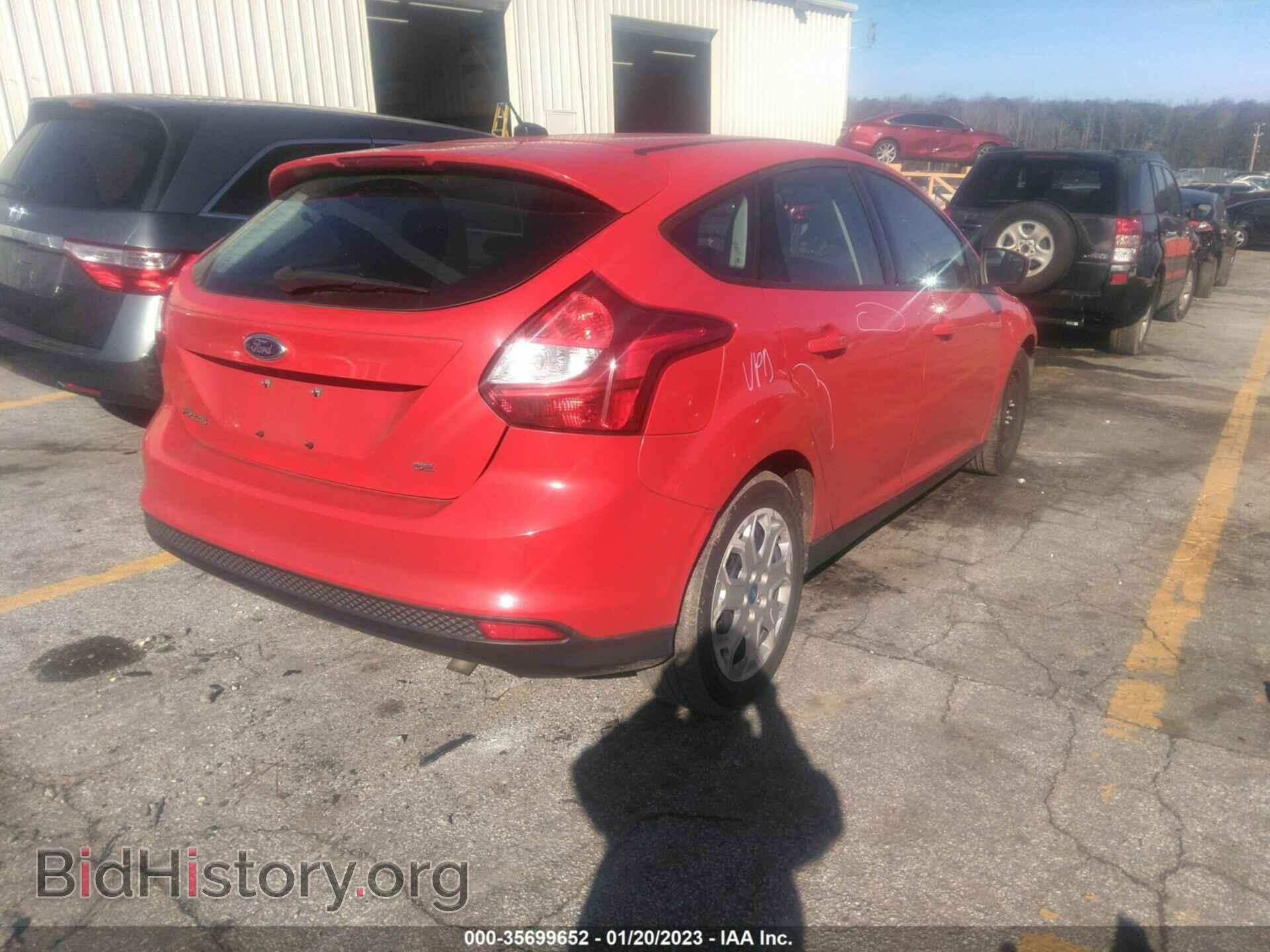 2012 FORD FOCUS - VIN: 1FAHP3K29CL247704 - Фото 4