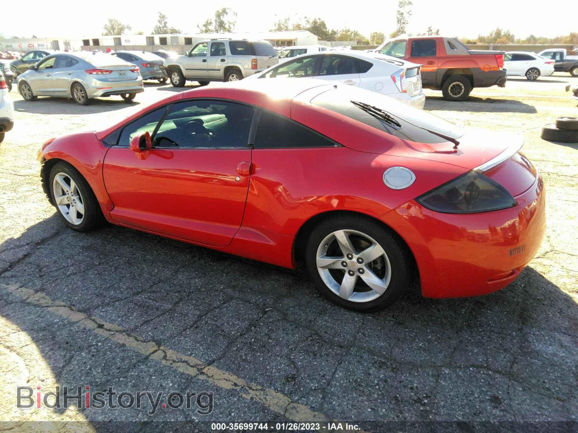 2006 MITSUBISHI ECLIPSE - VIN: 4A3AK34T86E052389 - Фото 3