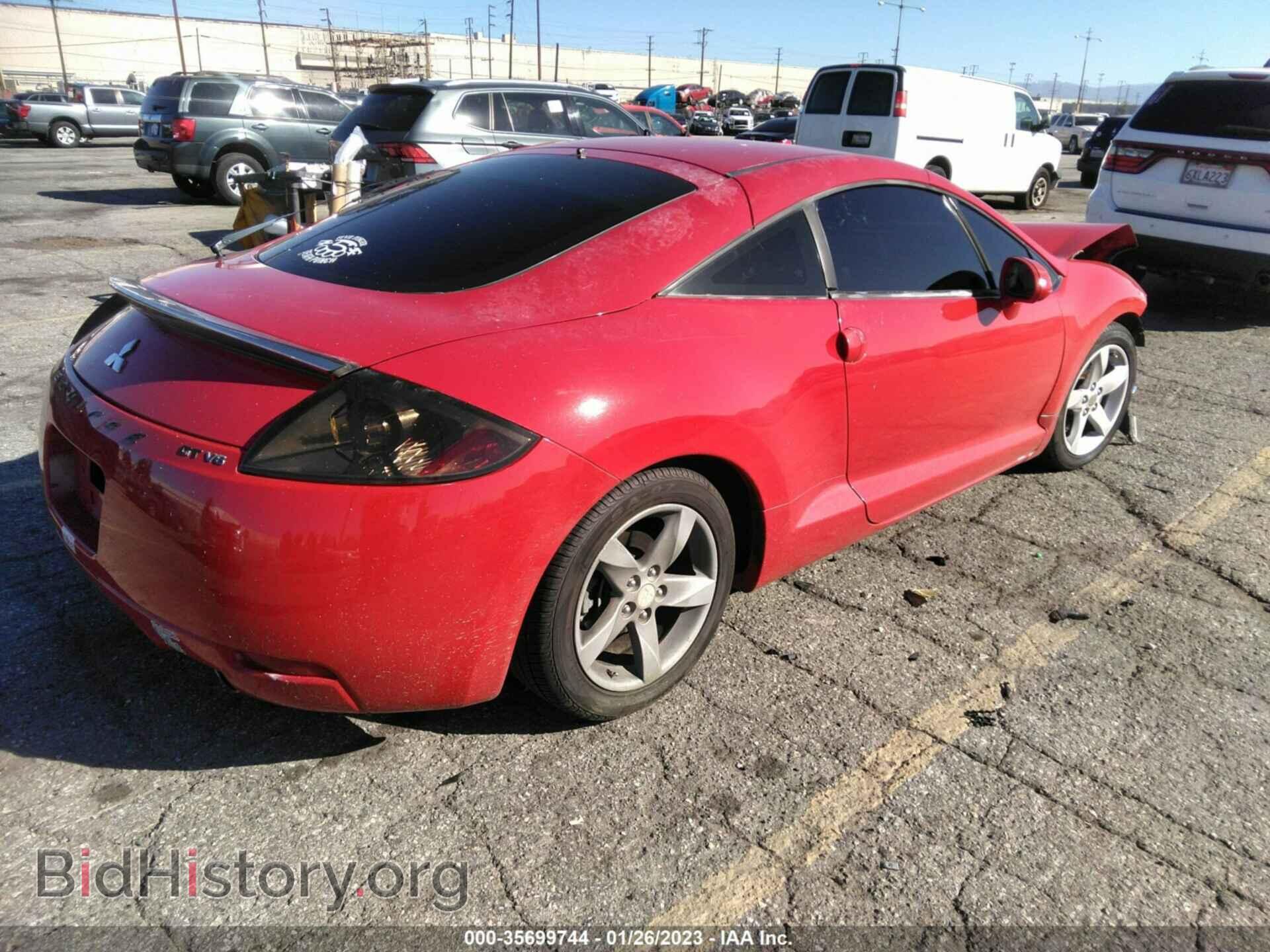 2006 MITSUBISHI ECLIPSE - VIN: 4A3AK34T86E052389 - Фото 4