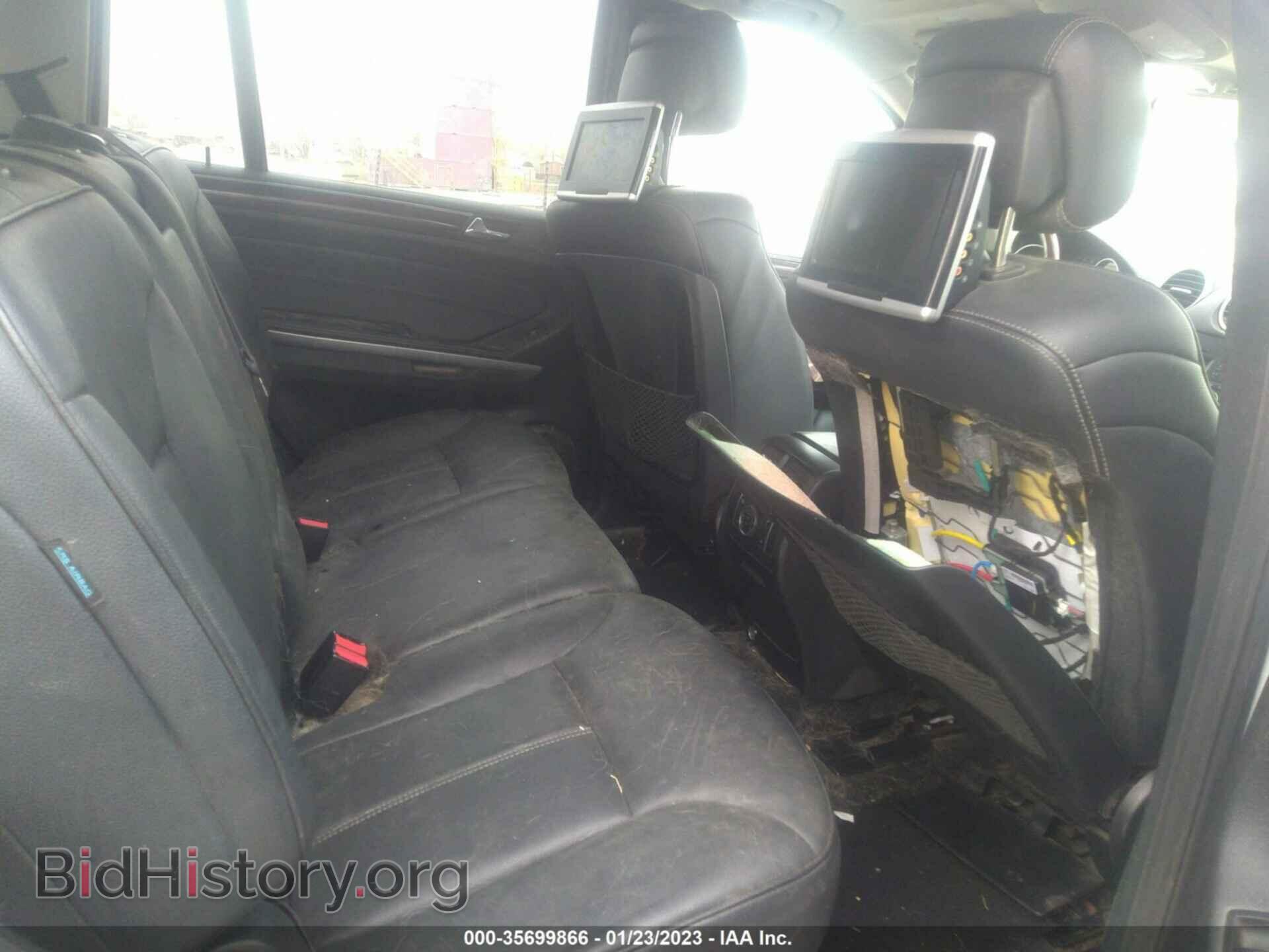 2012 MERCEDES-BENZ GL-CLASS - VIN: 4JGBF7BE5CA800232 - Фото 8