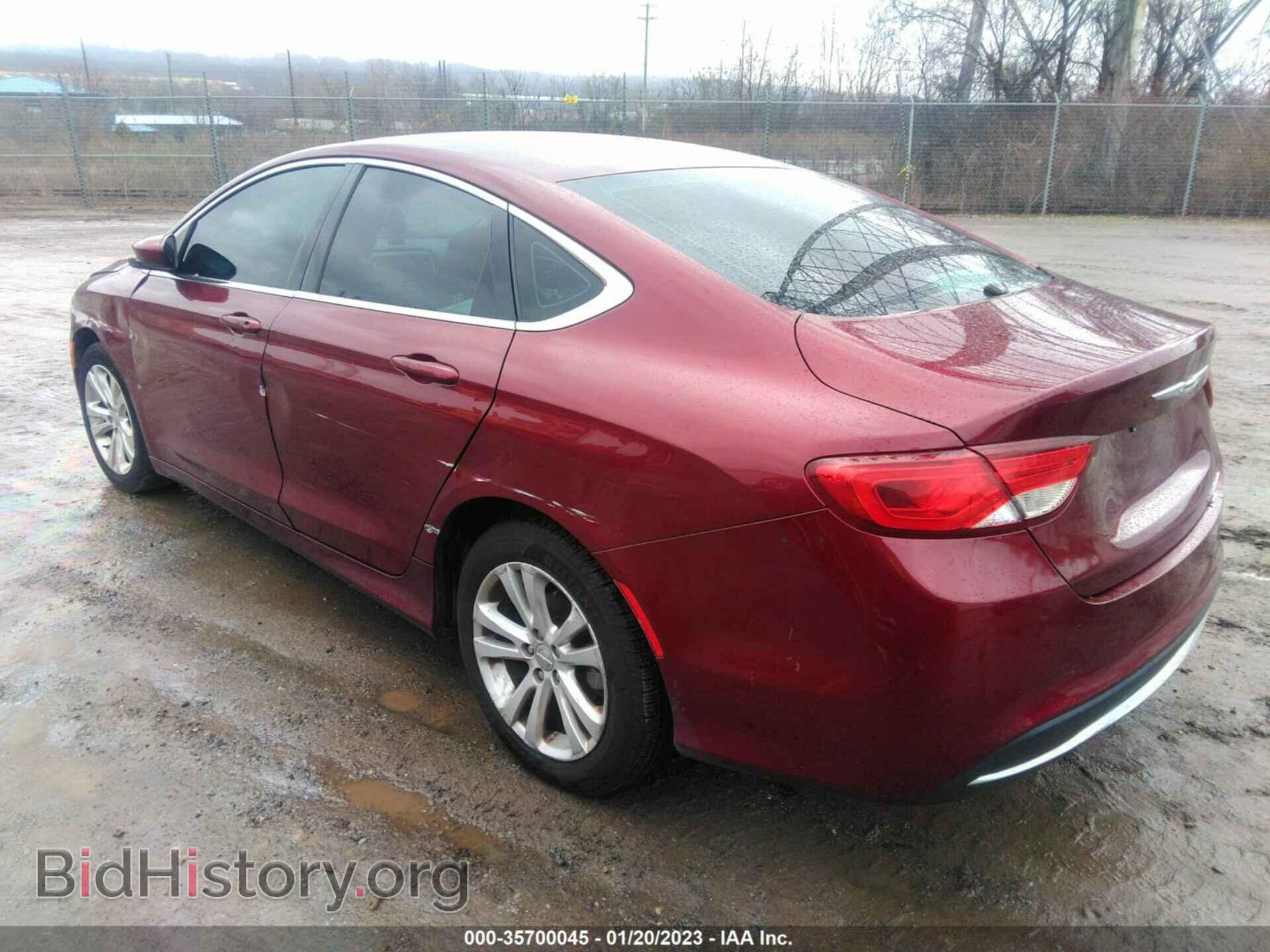 2015 CHRYSLER 200 - VIN: 1C3CCCAB3FN583024 - Фото 3
