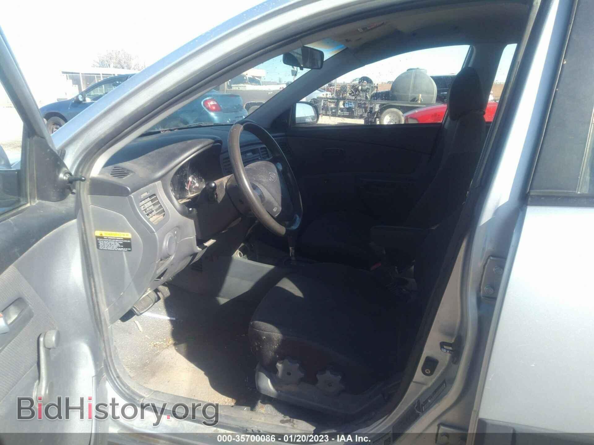 2006 KIA RIO - VIN: KNADE123666065356 - Фото 5