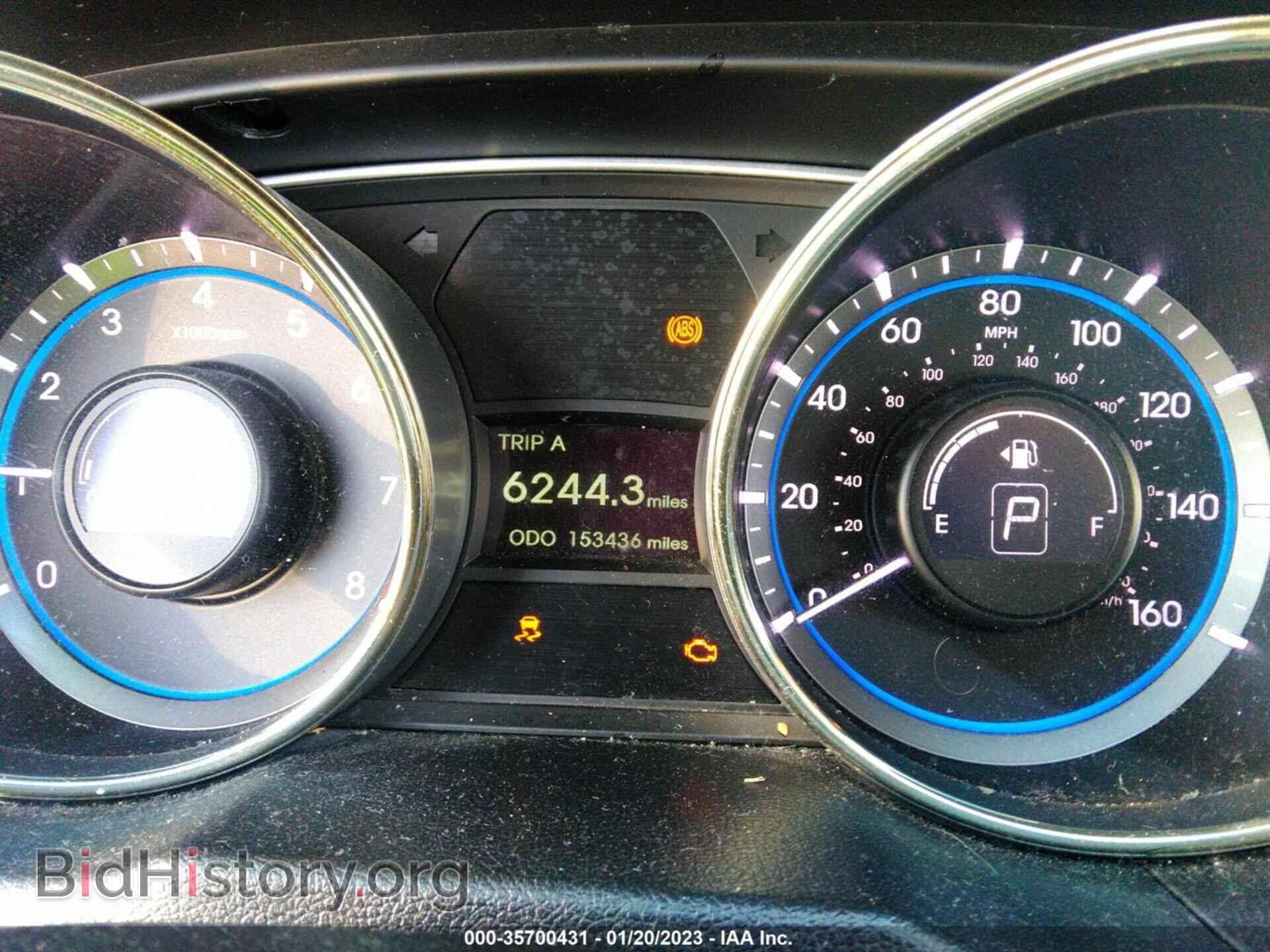 2012 HYUNDAI SONATA - VIN: 5NPEC4AC8CH353638 - Фото 7