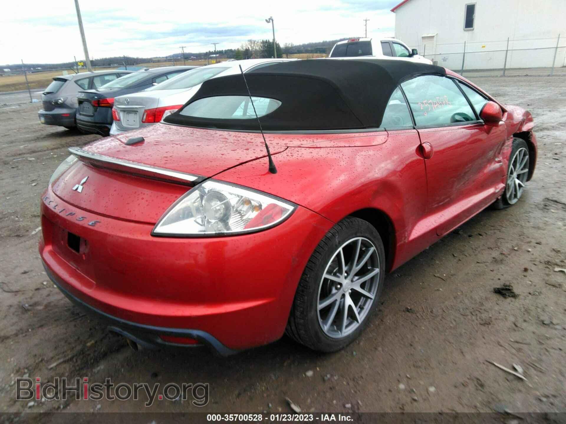 2011 MITSUBISHI ECLIPSE - VIN: 4A37L5EF7BE004646 - Фото 4