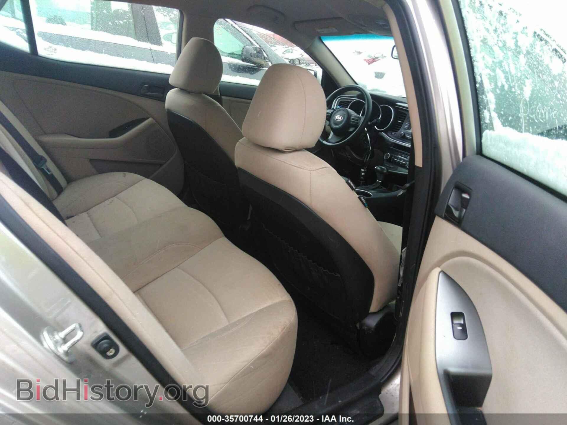 2014 KIA OPTIMA - VIN: KNAGM4A70E5453211 - Фото 8