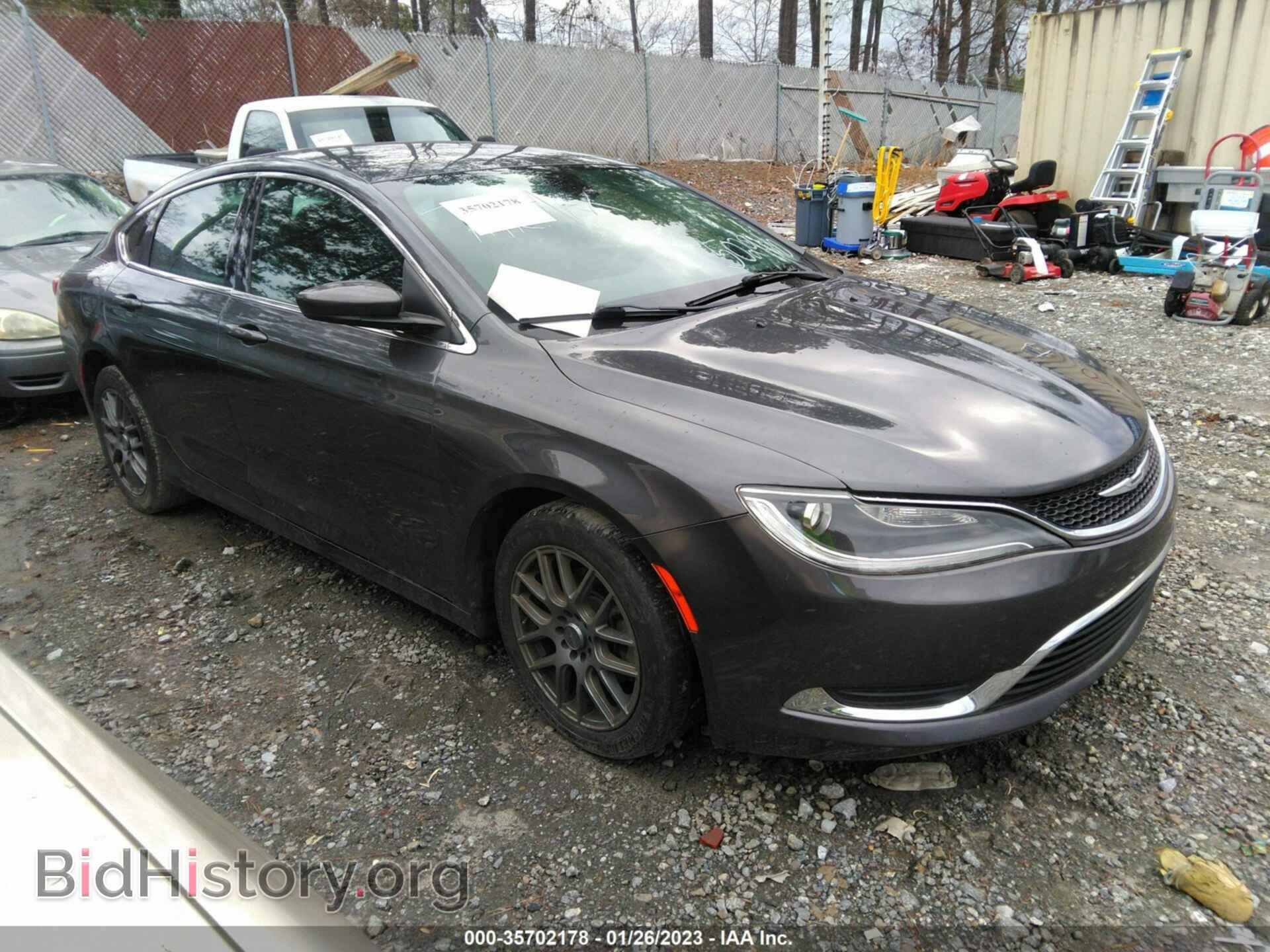 Фотография 1C3CCCAB9FN502916 - CHRYSLER 200 2015