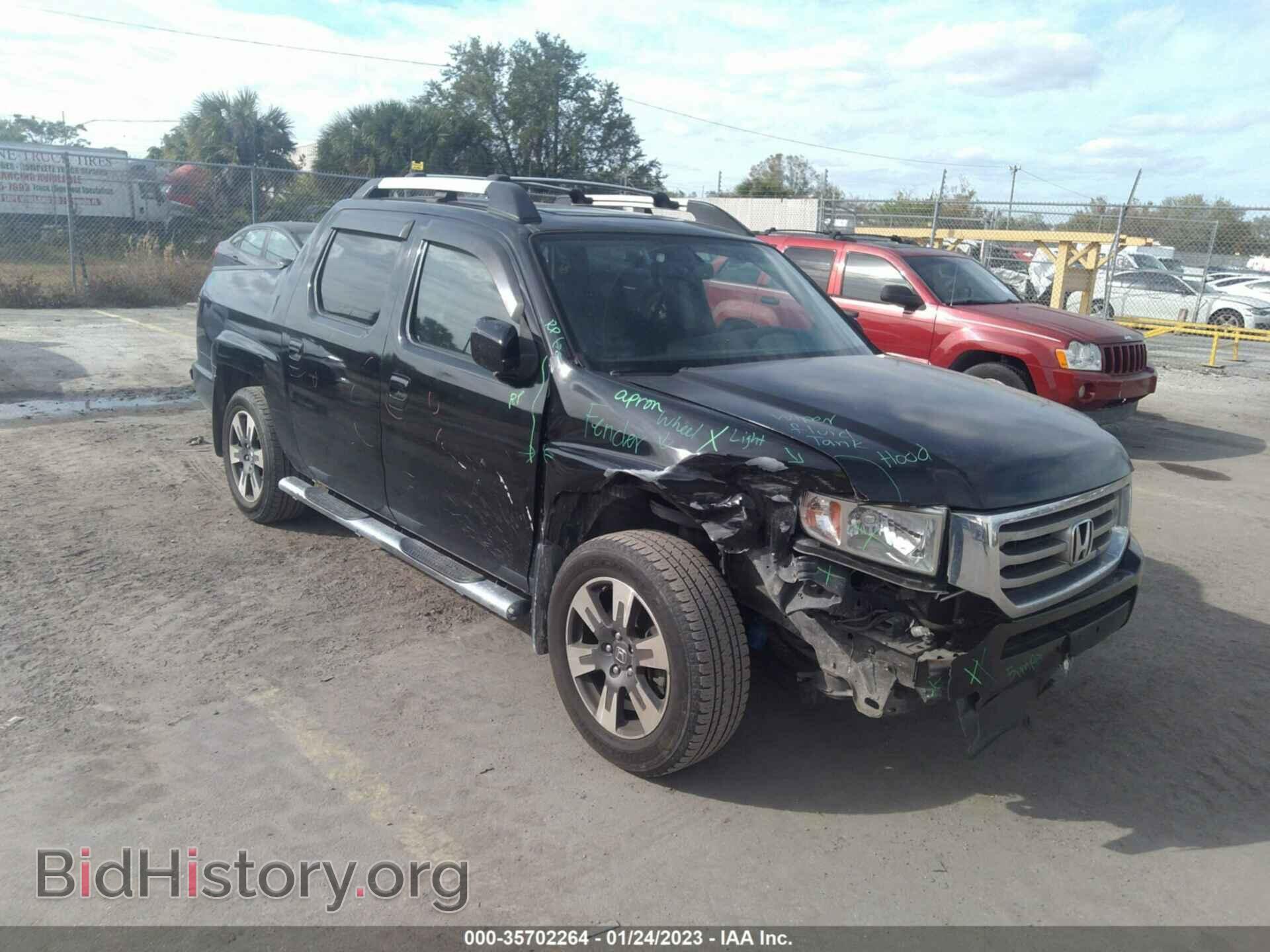 Photo 5FPYK1F54EB005577 - HONDA RIDGELINE 2014