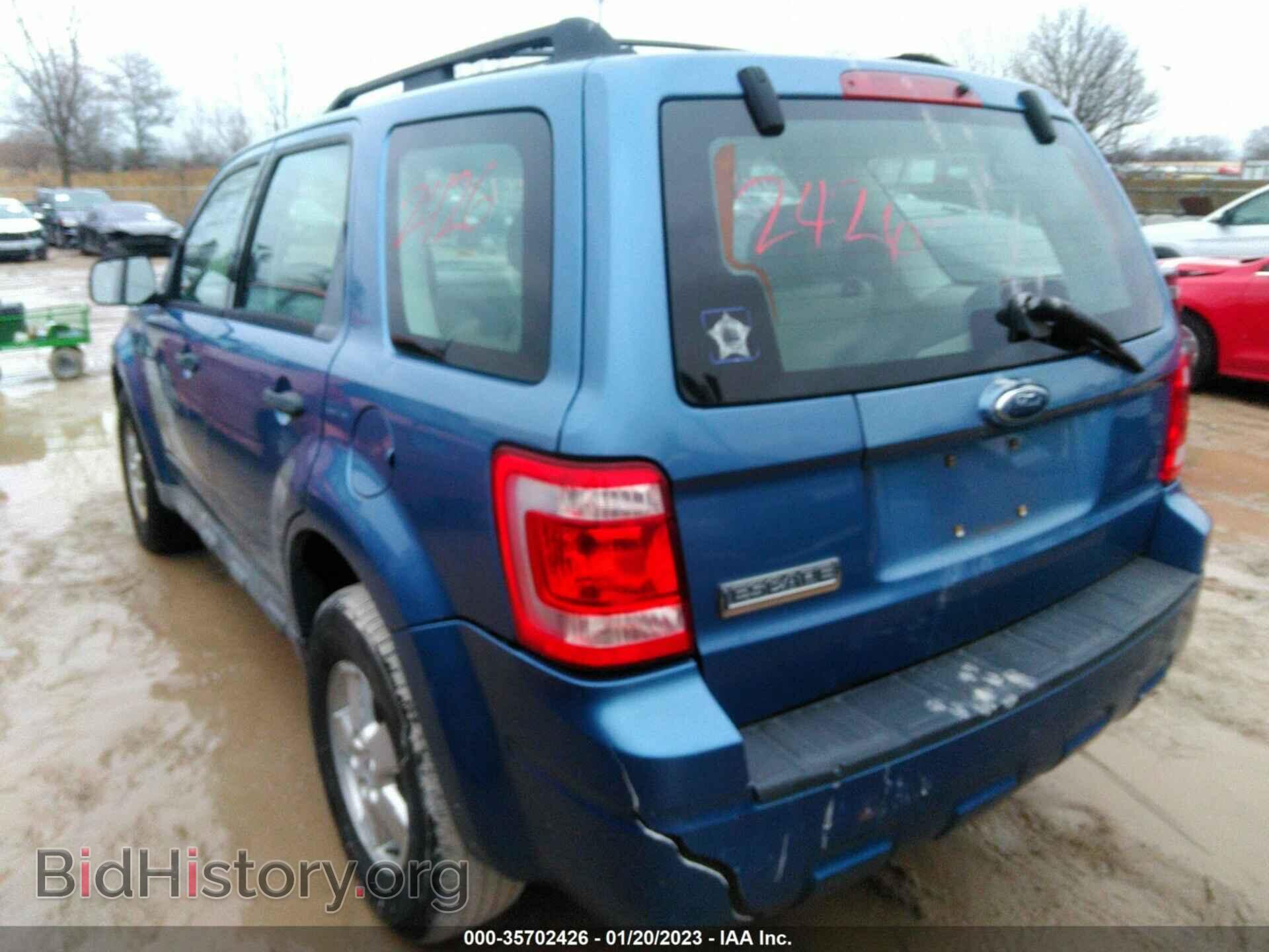 2009 FORD ESCAPE - VIN: 1FMCU02789KB08181 - Фото 3