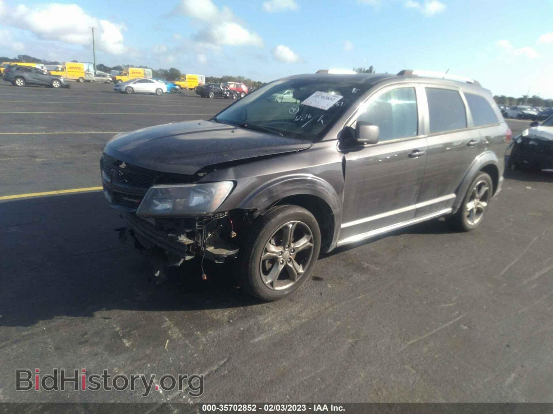 2017 DODGE JOURNEY - VIN: 3C4PDCGG9HT542851 - Фото 2