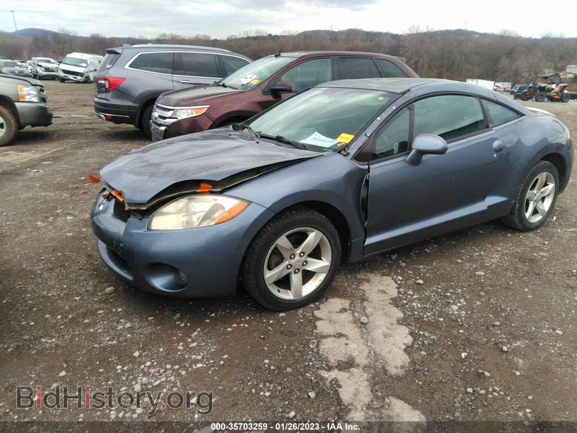 2007 MITSUBISHI ECLIPSE - VIN: 4A3AK24F37E058929 - Фото 2