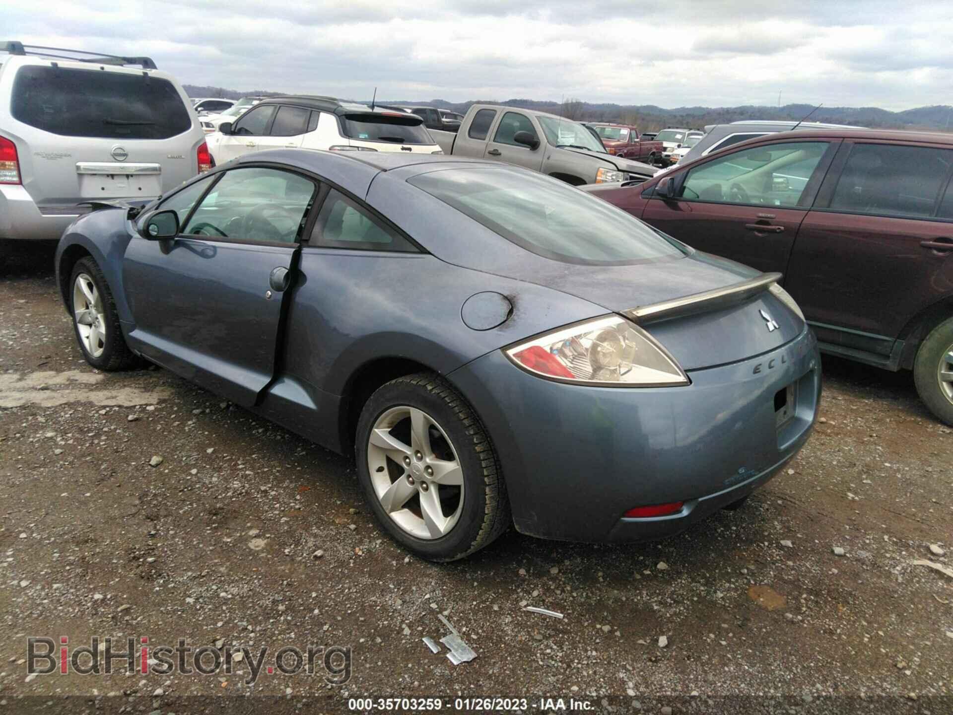 2007 MITSUBISHI ECLIPSE - VIN: 4A3AK24F37E058929 - Фото 3
