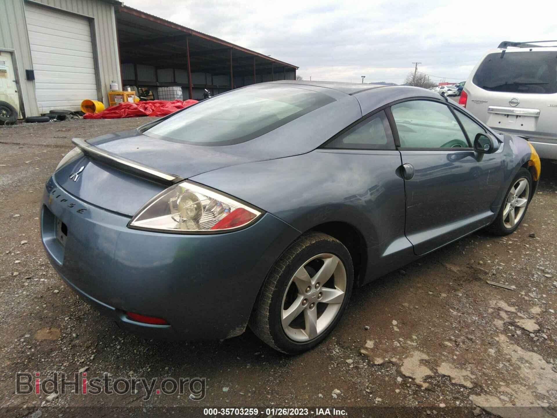 2007 MITSUBISHI ECLIPSE - VIN: 4A3AK24F37E058929 - Фото 4