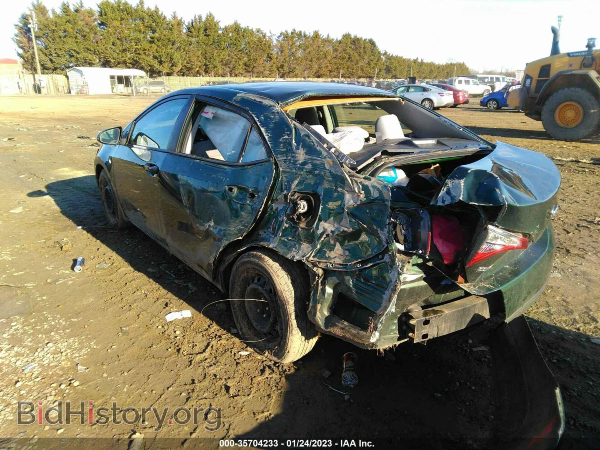 2014 TOYOTA COROLLA - VIN: 2T1BURHE3EC002999 - Фото 3