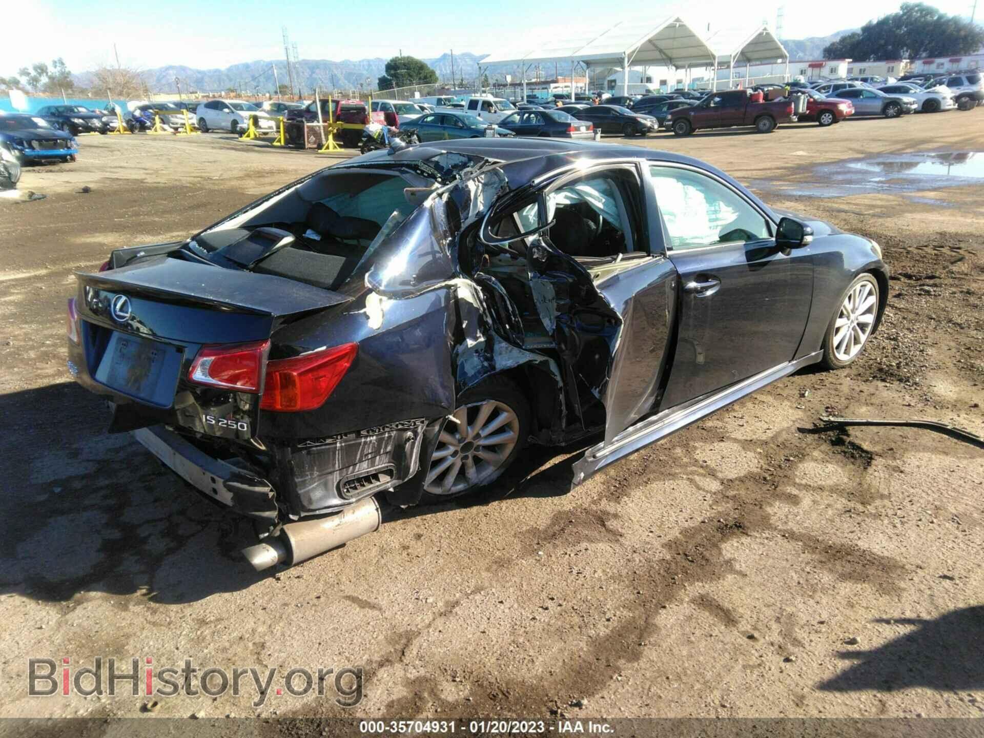 2010 LEXUS IS 250 - VIN: JTHBF5C28A2096014 - Фото 4