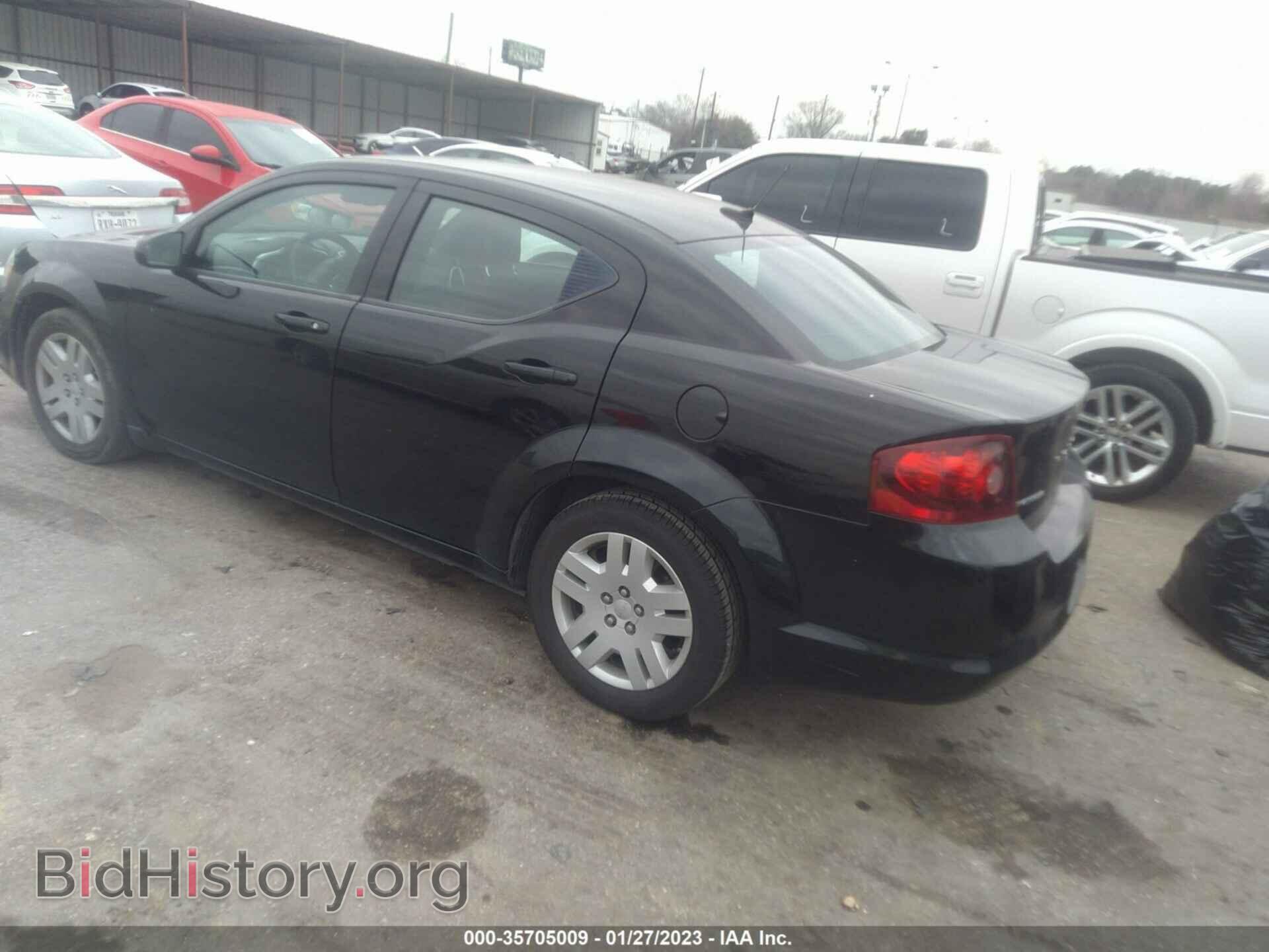 2014 DODGE AVENGER - VIN: 1C3CDZAB4EN109209 - Фото 3