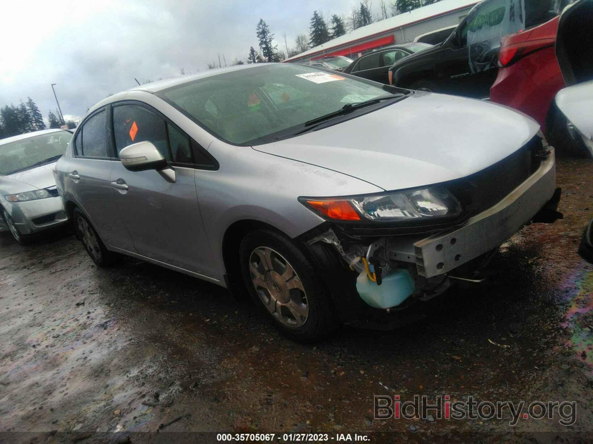 Photo JHMFB4F36CS006115 - HONDA CIVIC HYBRID 2012