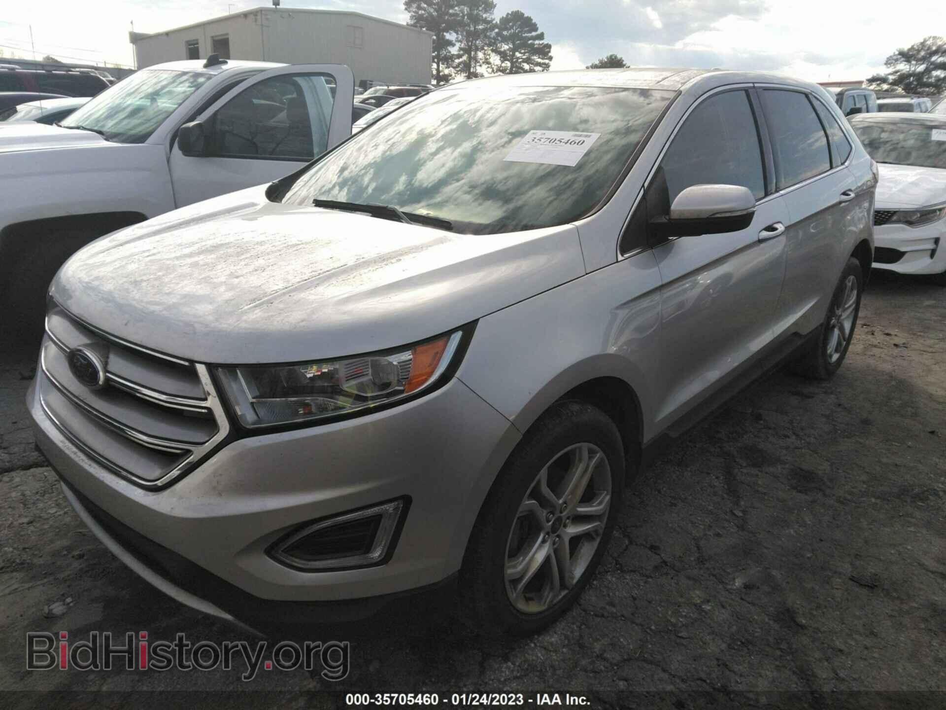 2016 FORD EDGE - VIN: 2FMPK3K93GBB42739 - Фото 2