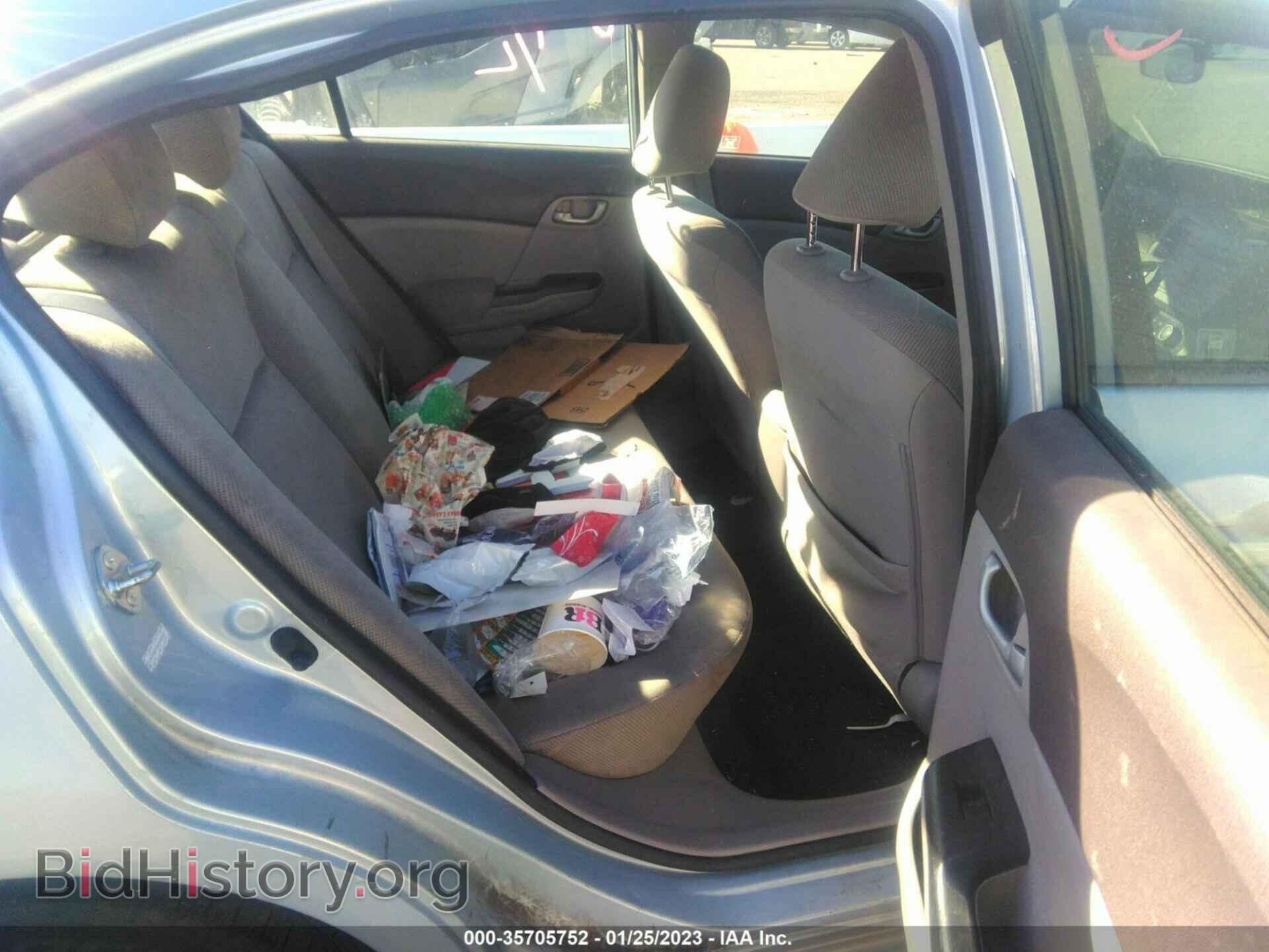 2012 HONDA CIVIC SDN - VIN: JHMFB2F5XCS005247 - Фото 8