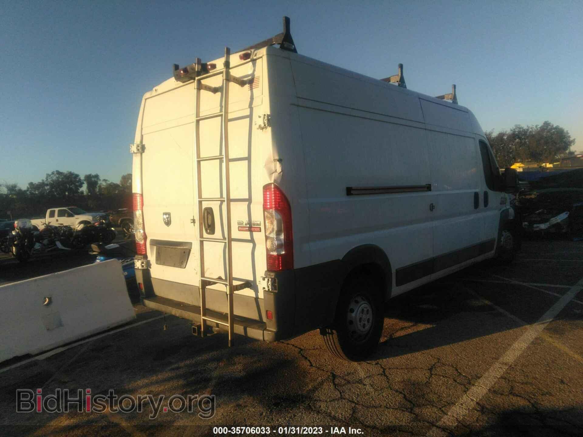 2016 RAM PROMASTER CARGO VAN - VIN: 3C6URVHG2GE114709 - Фото 4