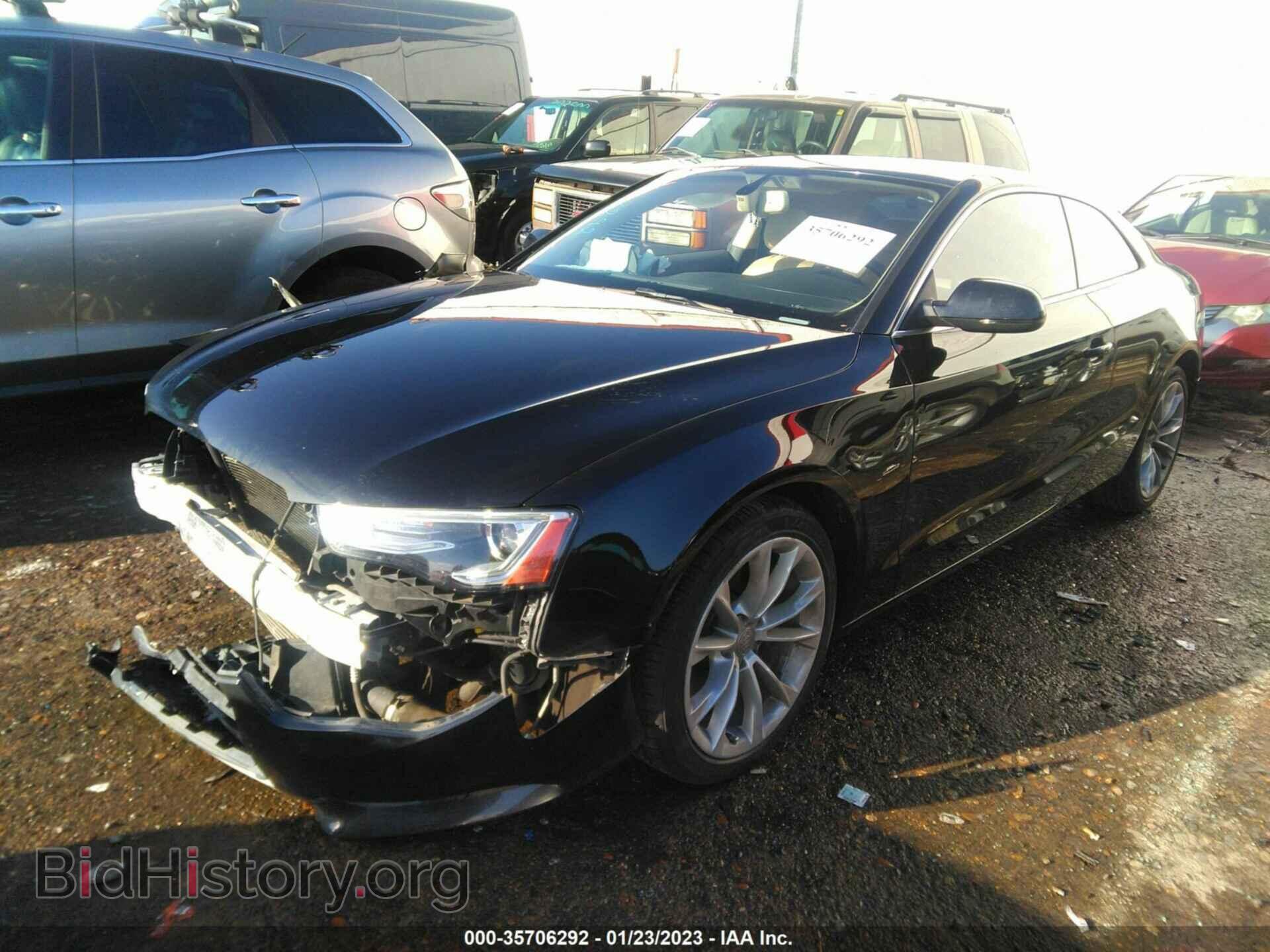 2013 AUDI A5 - VIN: WAULFAFR8DA045367 - Photo 2