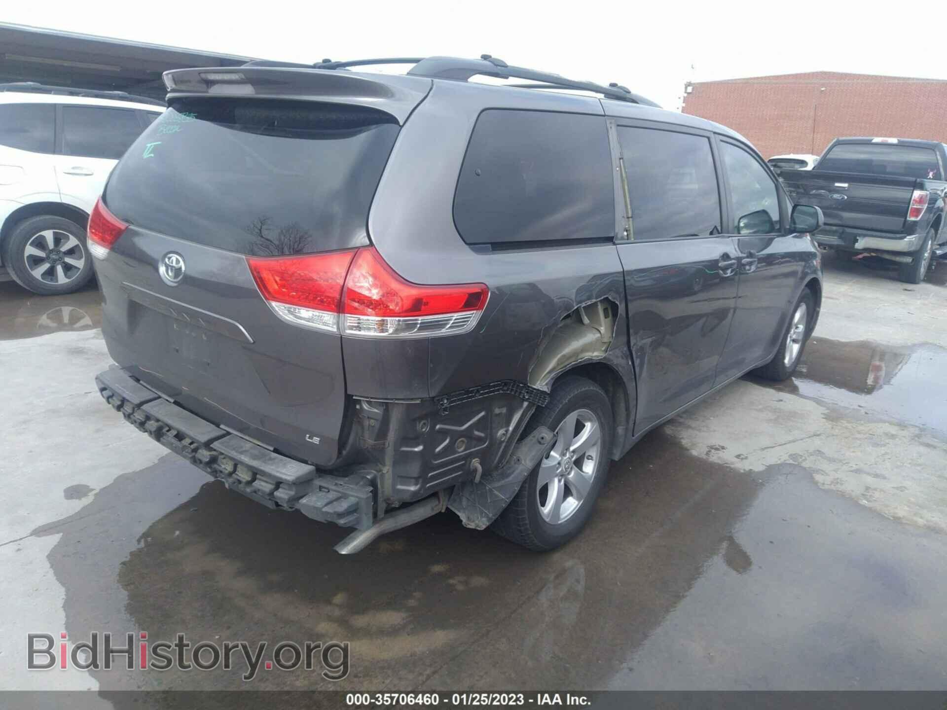 2011 TOYOTA SIENNA - VIN: 5TDKK3DC5BS172808 - Фото 4
